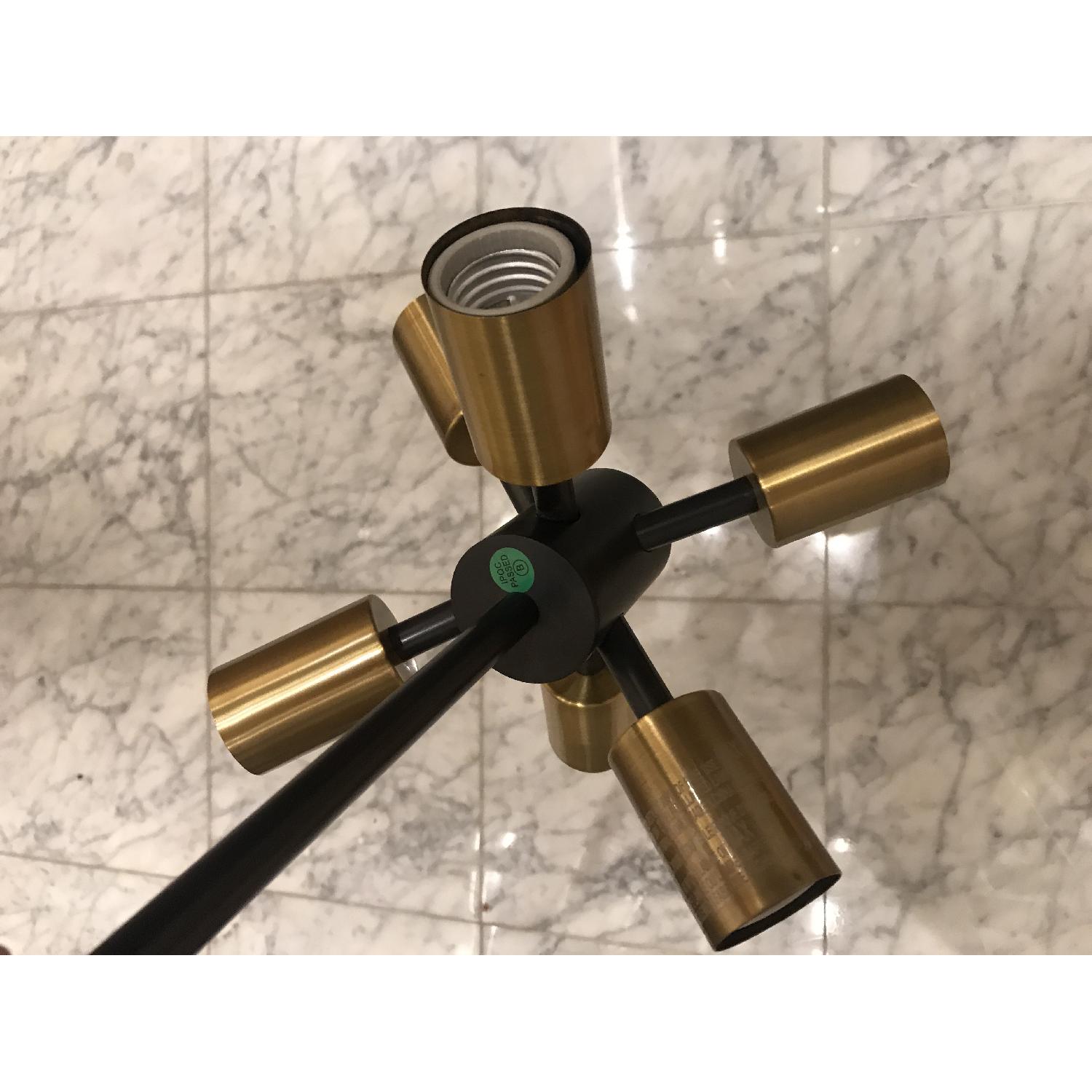 West Elm Mobile Chandelier w/ Edison Bulbs - image-3