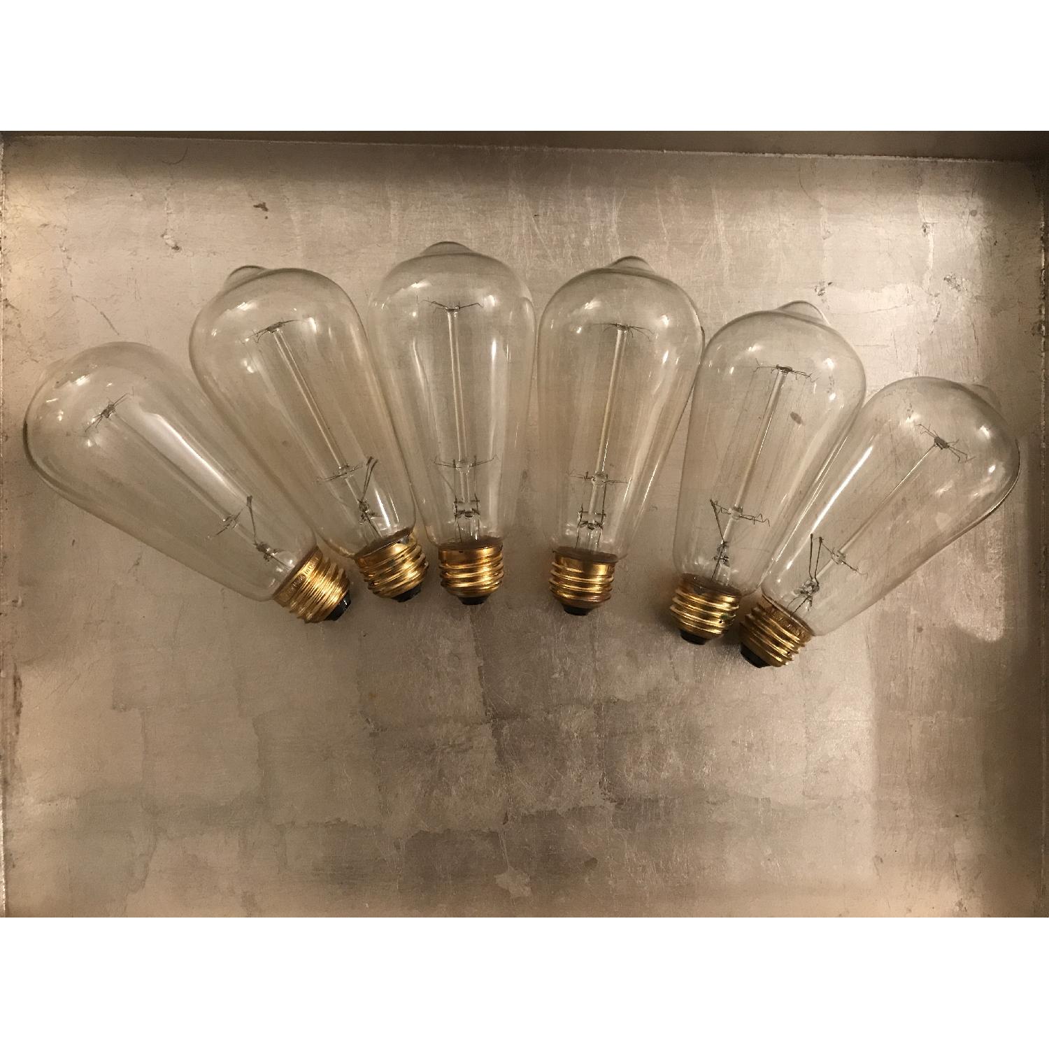 West Elm Mobile Chandelier w/ Edison Bulbs - image-4