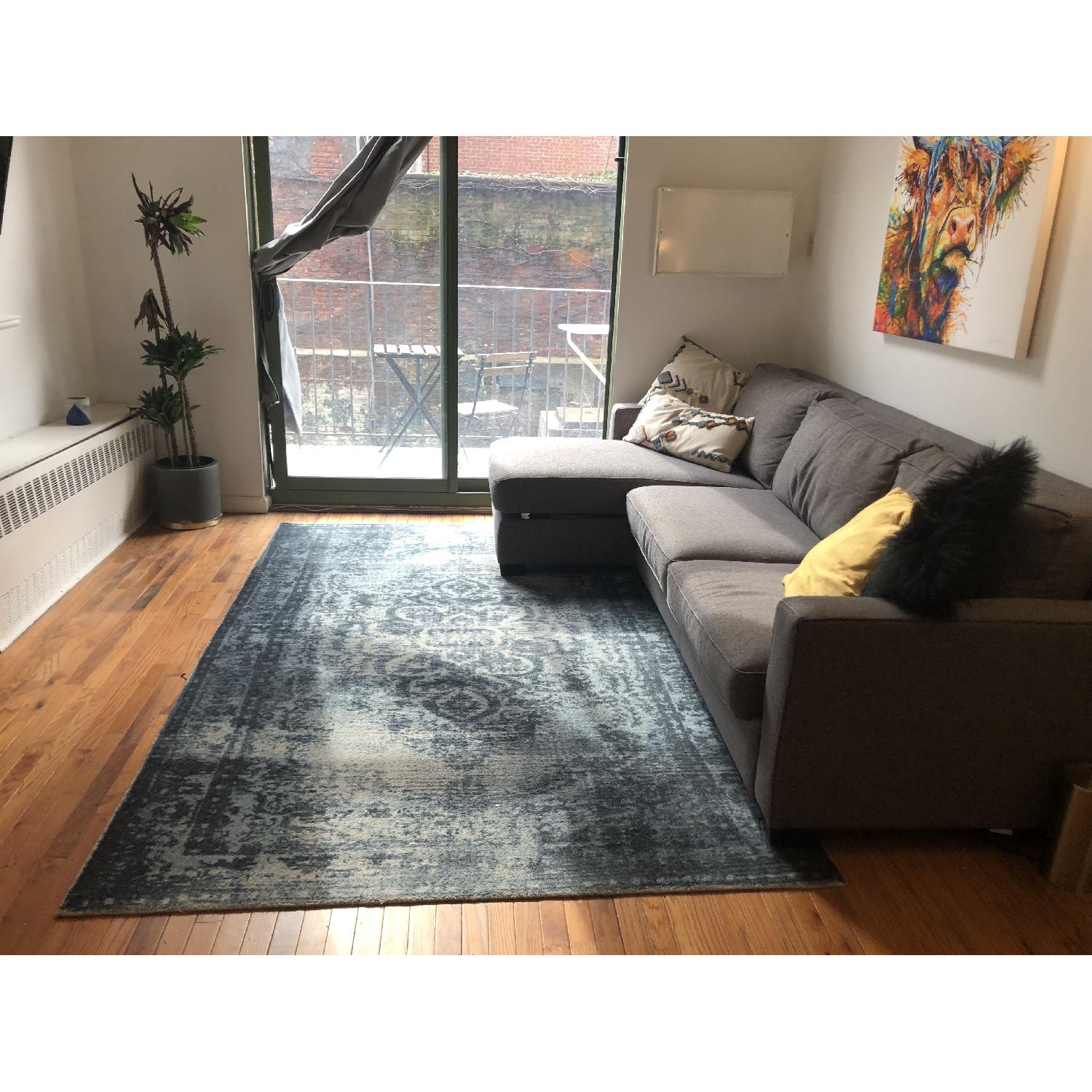 West Elm Henry Sleeper Sectional Sofa w/ Storage - image-3