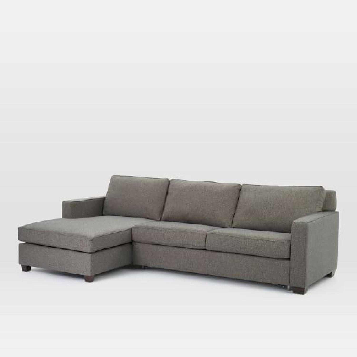West Elm Henry Sleeper Sectional Sofa w/ Storage - image-6