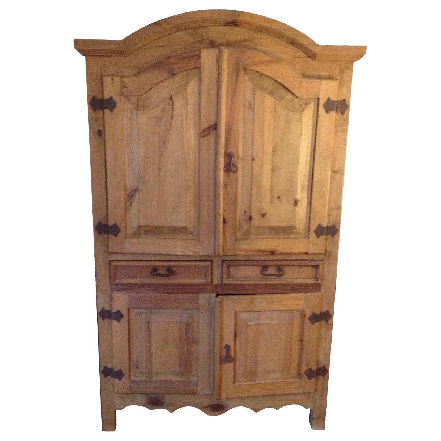 Mexican Pine Armoire - image-0