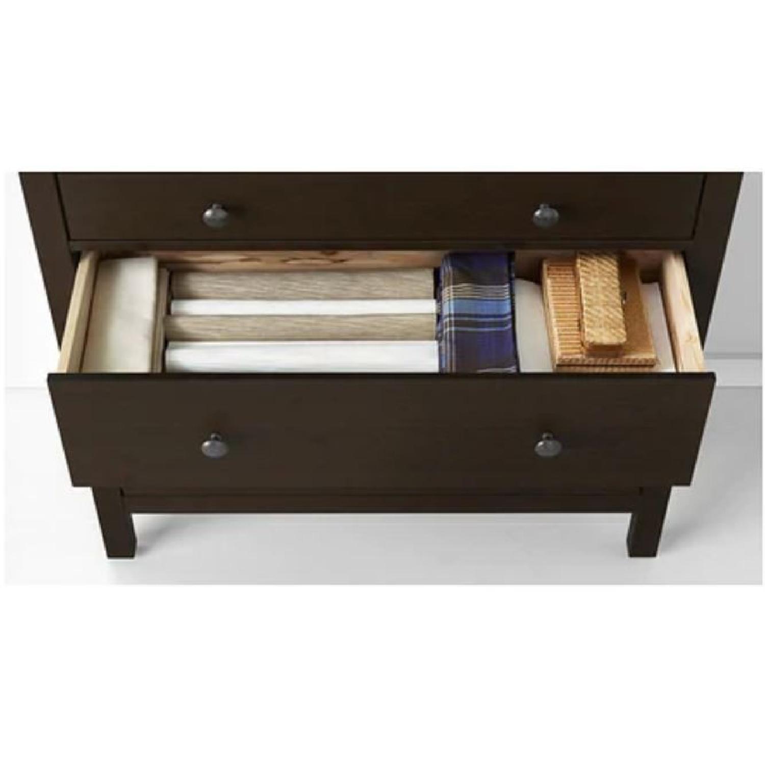 Ikea Hemnes Glass-Door Cabinet w/ 3 Drawers - image-2