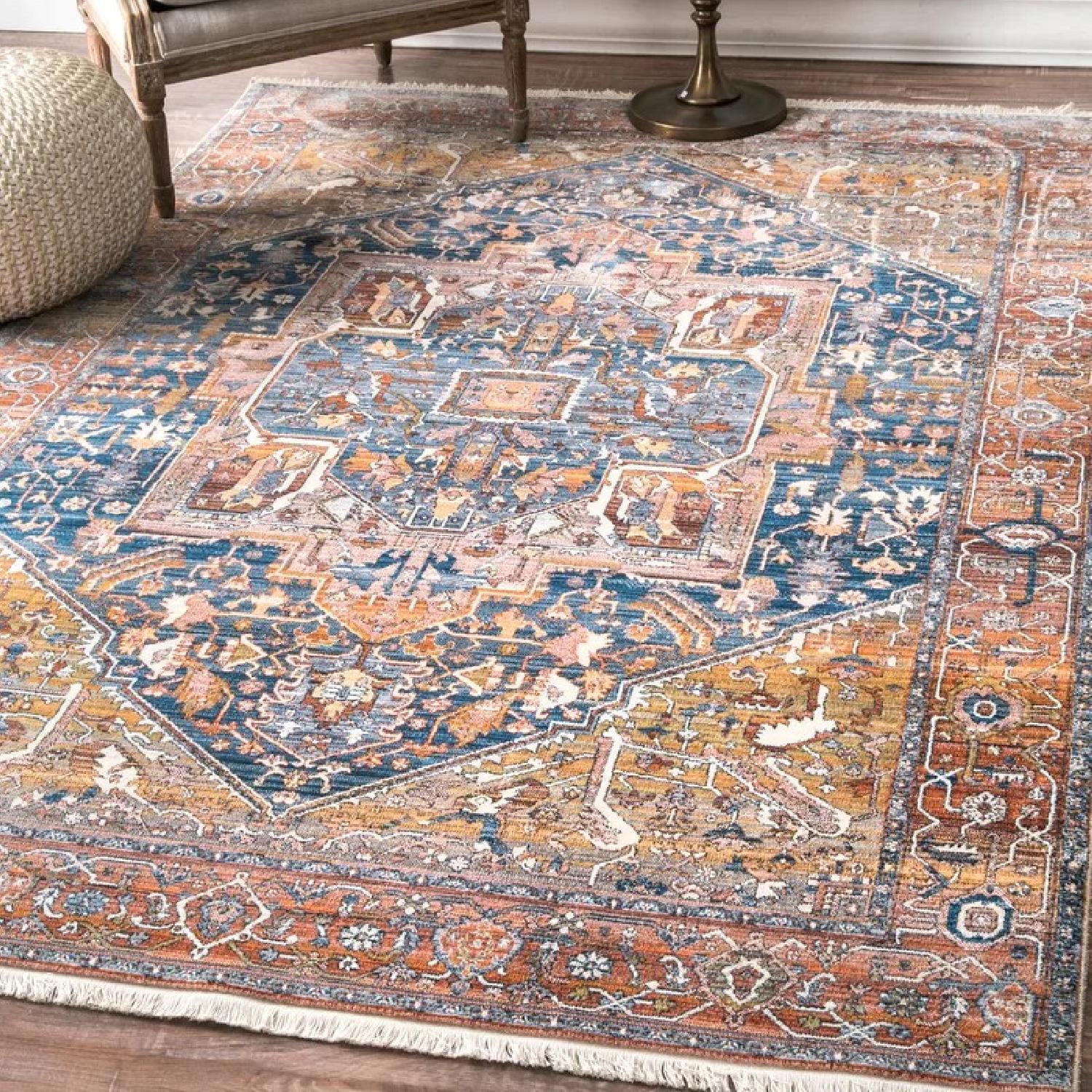 World Menagerie Persian Style Area Rug - image-1
