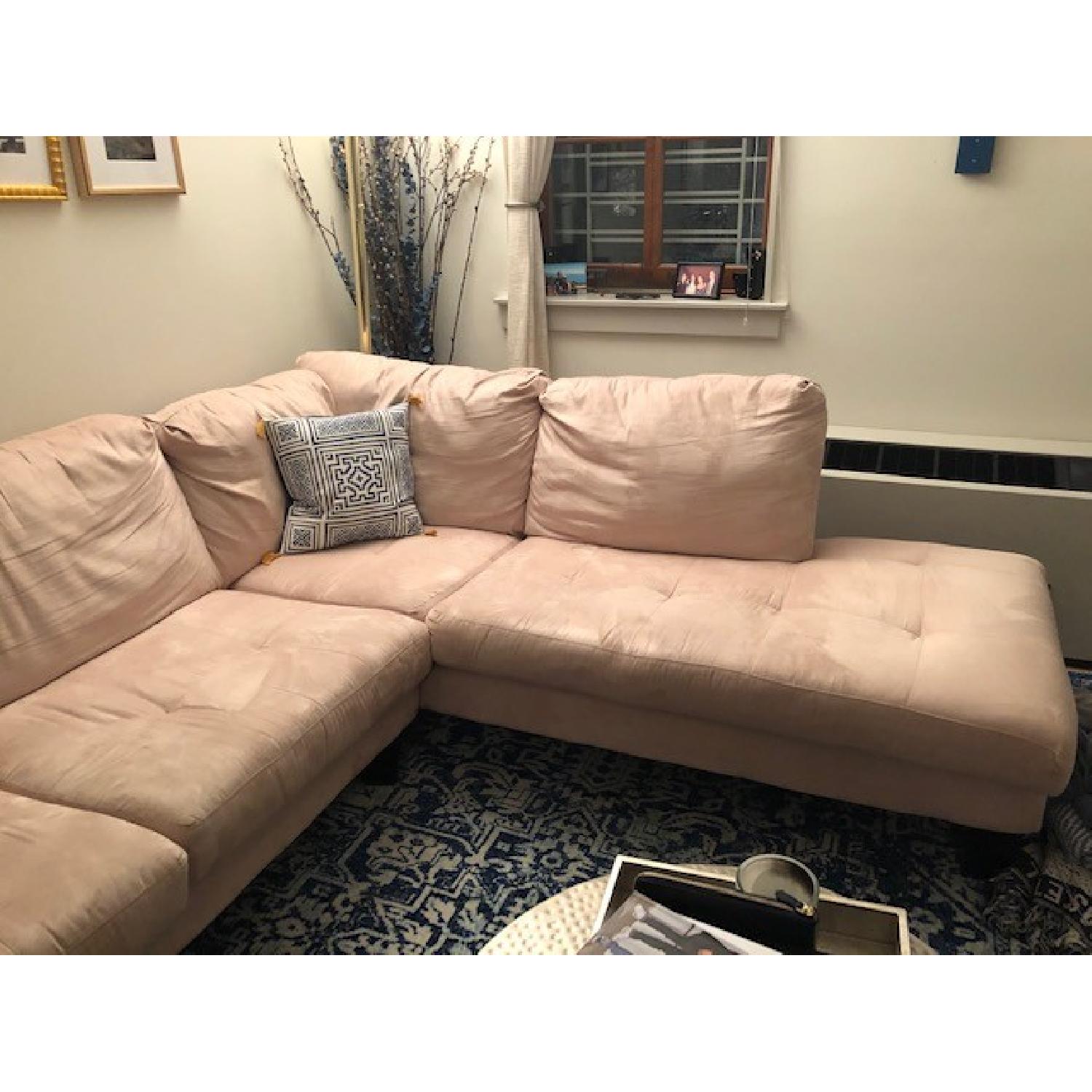 Jennifer Convertibles Haney 2-Piece Sectional Sofa & Ottoman - image-2