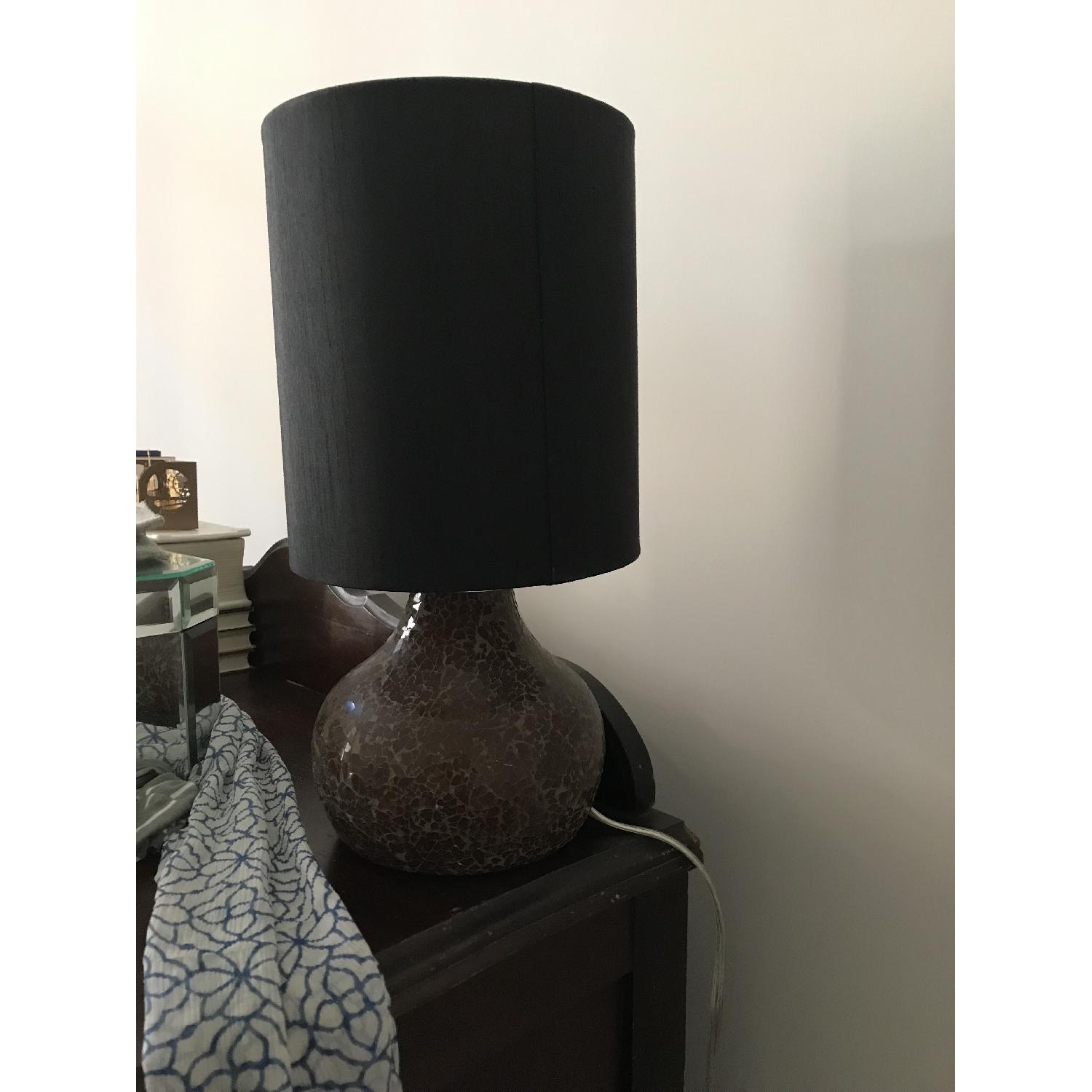Pier 1 Mosaic Table Lamps w/ Shades - image-1