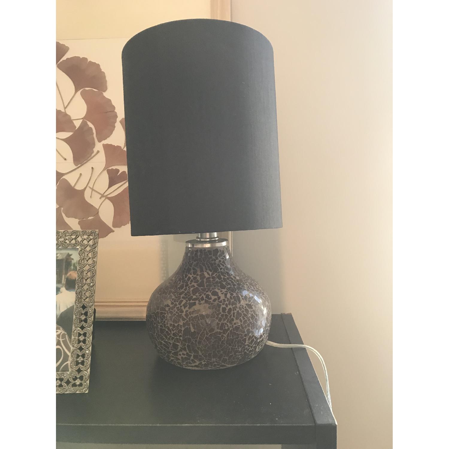 Pier 1 Mosaic Table Lamps w/ Shades - image-2