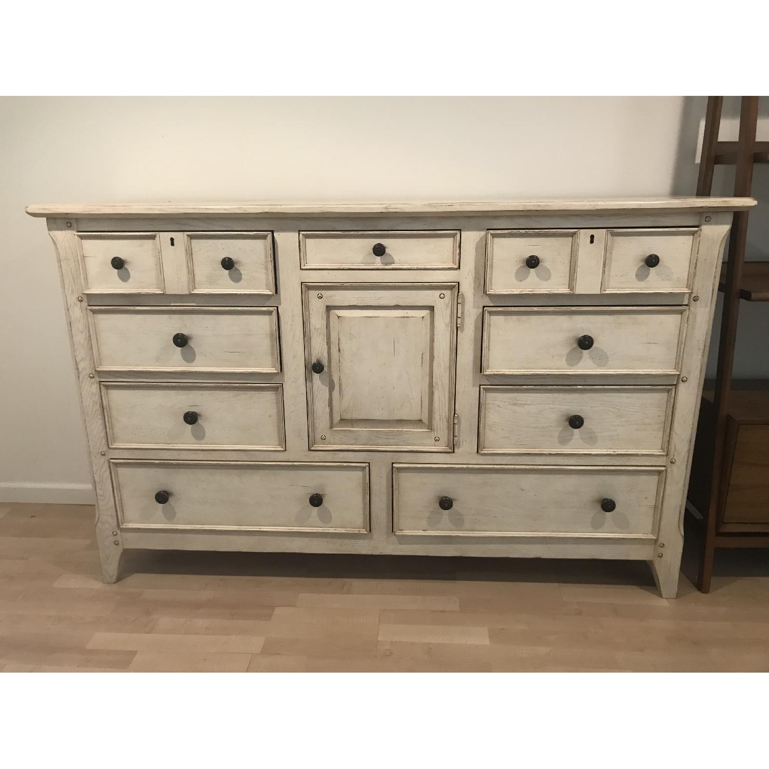 Thomasville Vintage White Dresser - image-1