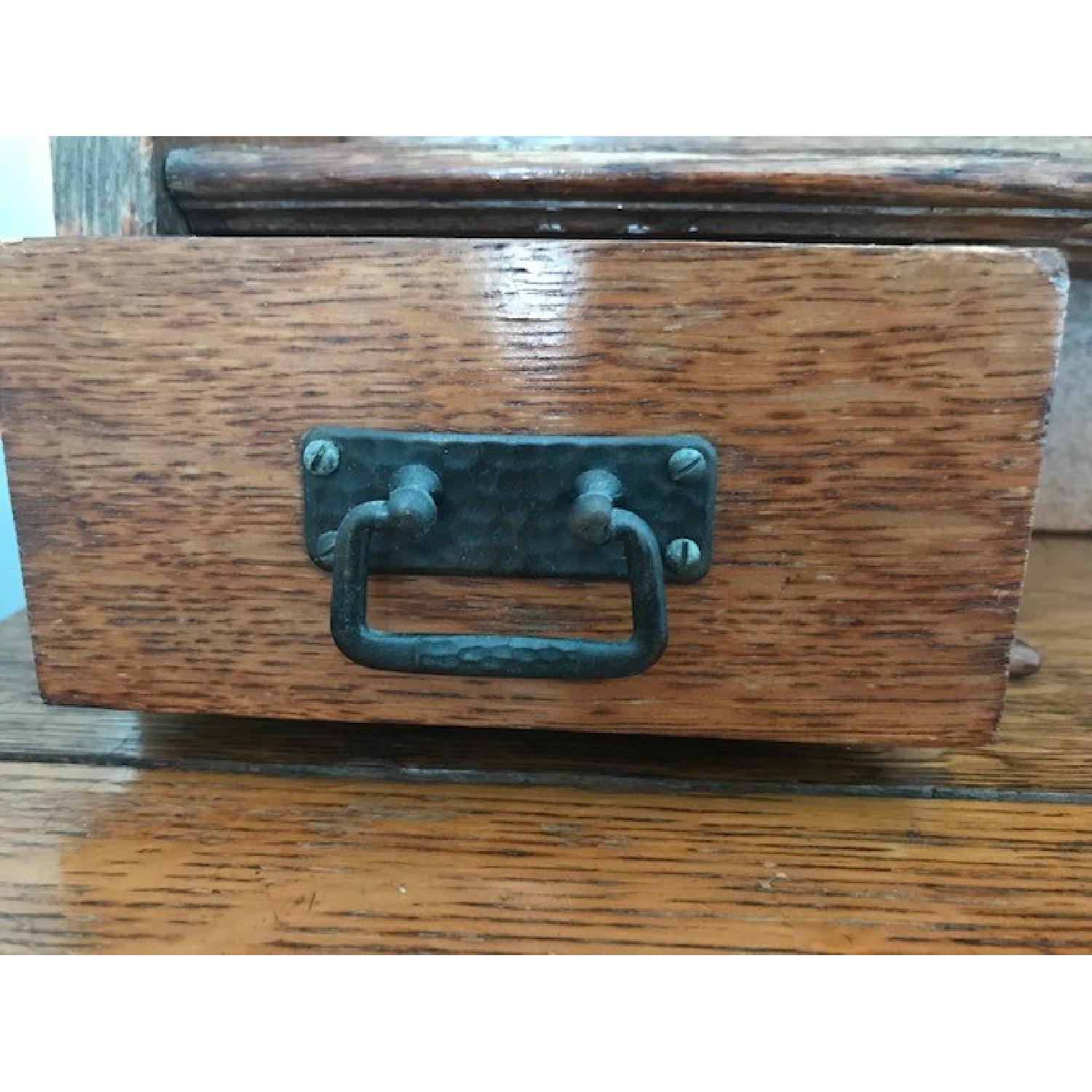 Vintage Arts & Crafts Style Dresser w/ Mirror - image-4