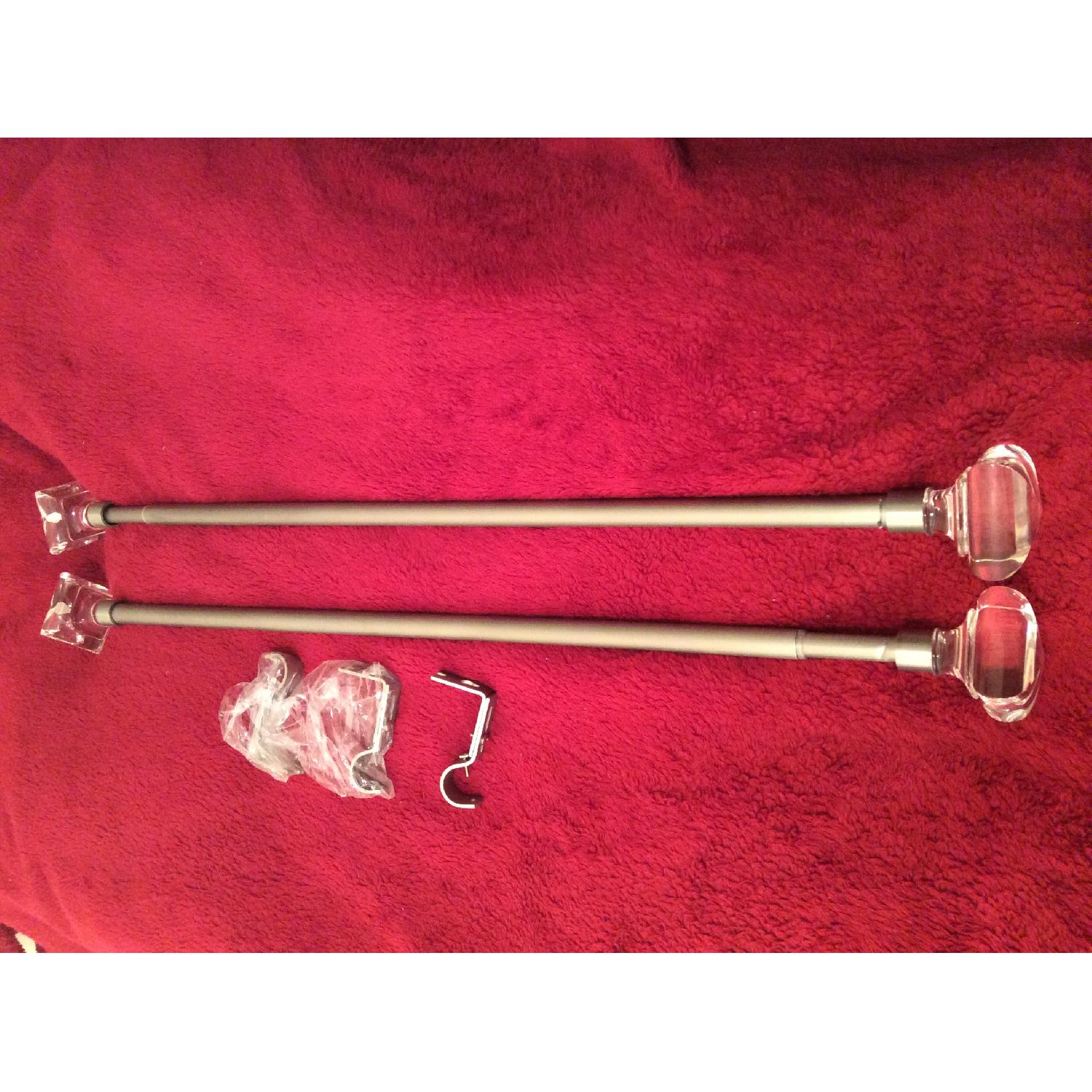 Crystal Curtain Rods - image-1