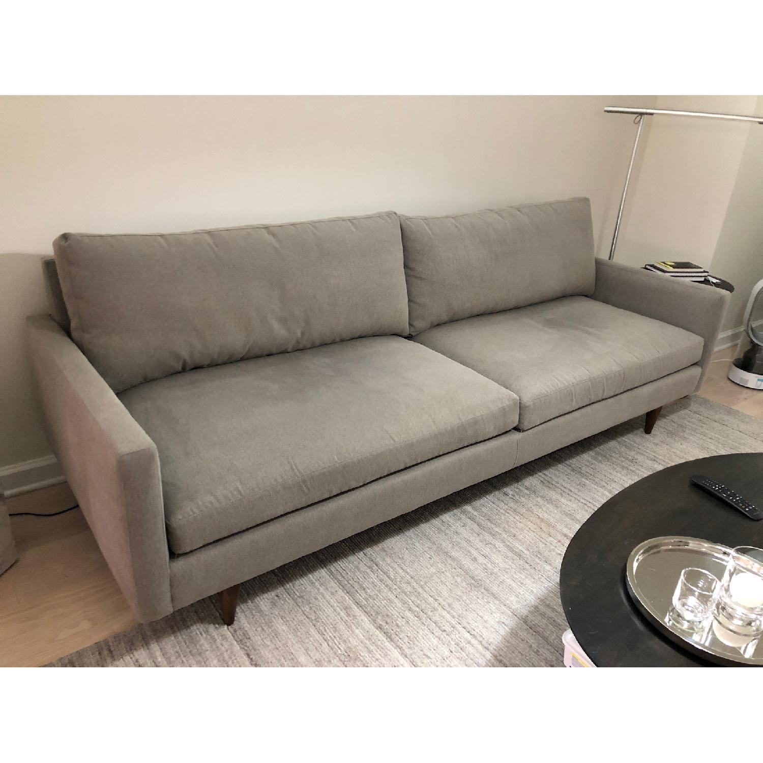 Room & Board Jasper 2Cushion Sofa in Dawson Cement AptDeco