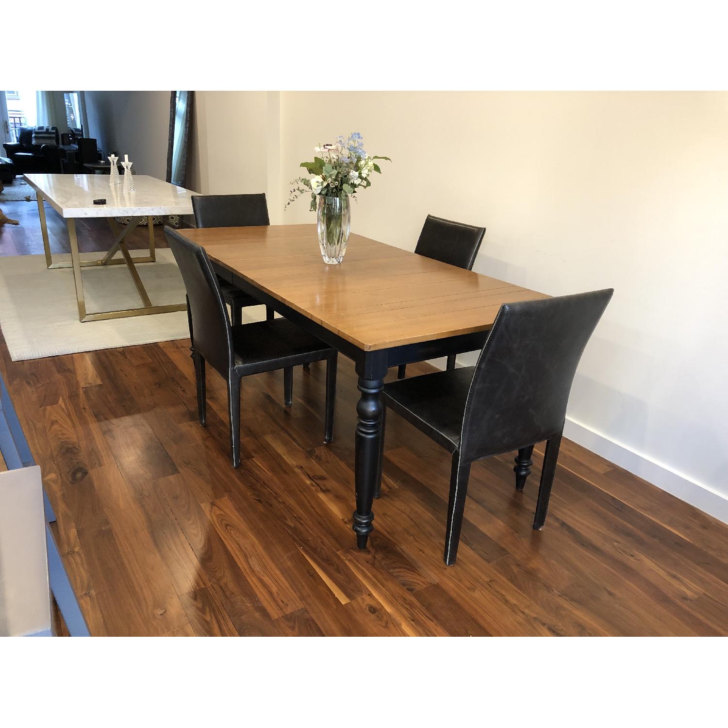 Ethan Allen Miller Expandable Dining Table - image-4