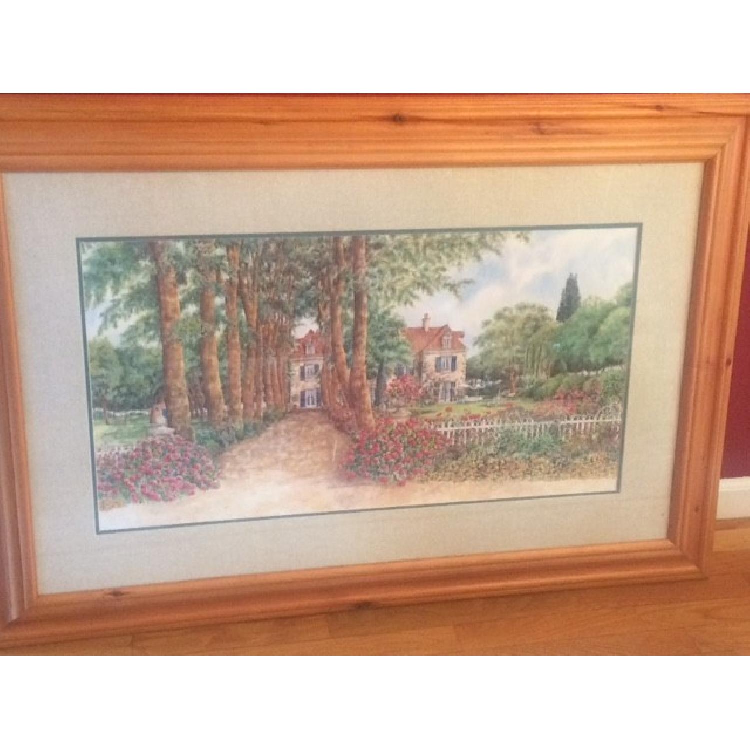 country estate picture framed