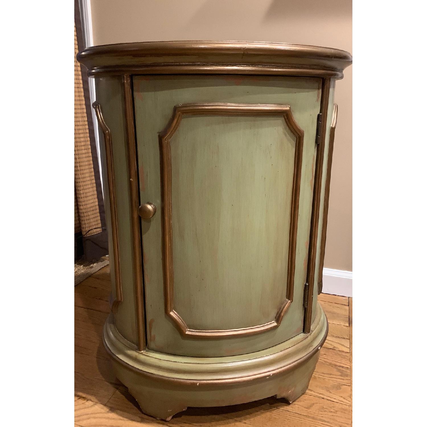 Oval Accent Cabinet - image-1
