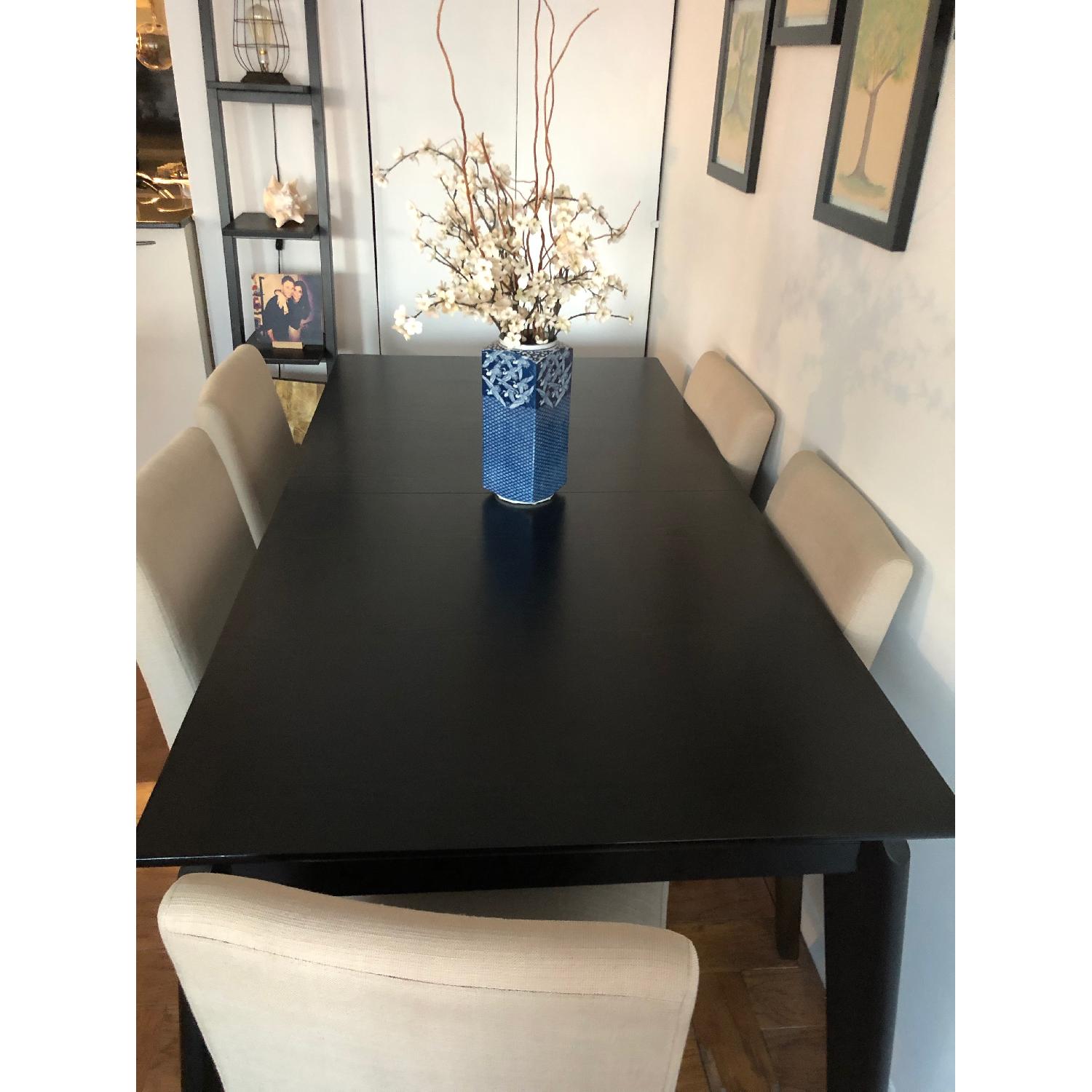 Black Extendable Dining Table - image-3