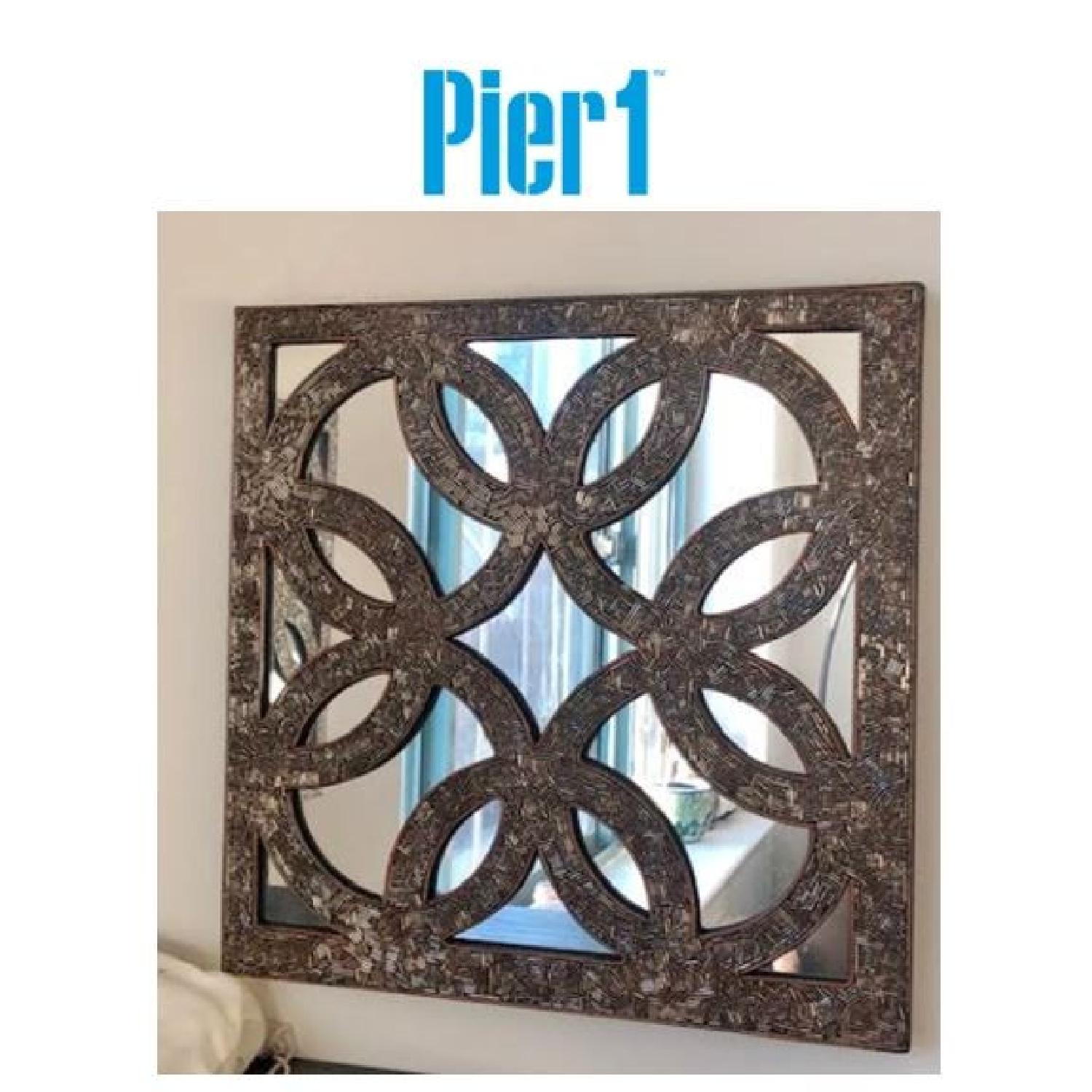 Pier 1 Square Mirrors - image-1