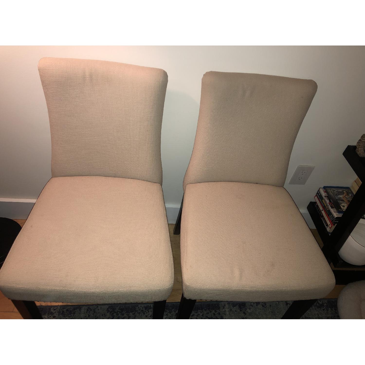 West Elm Nailhead Parsons Dining Chairs - image-2