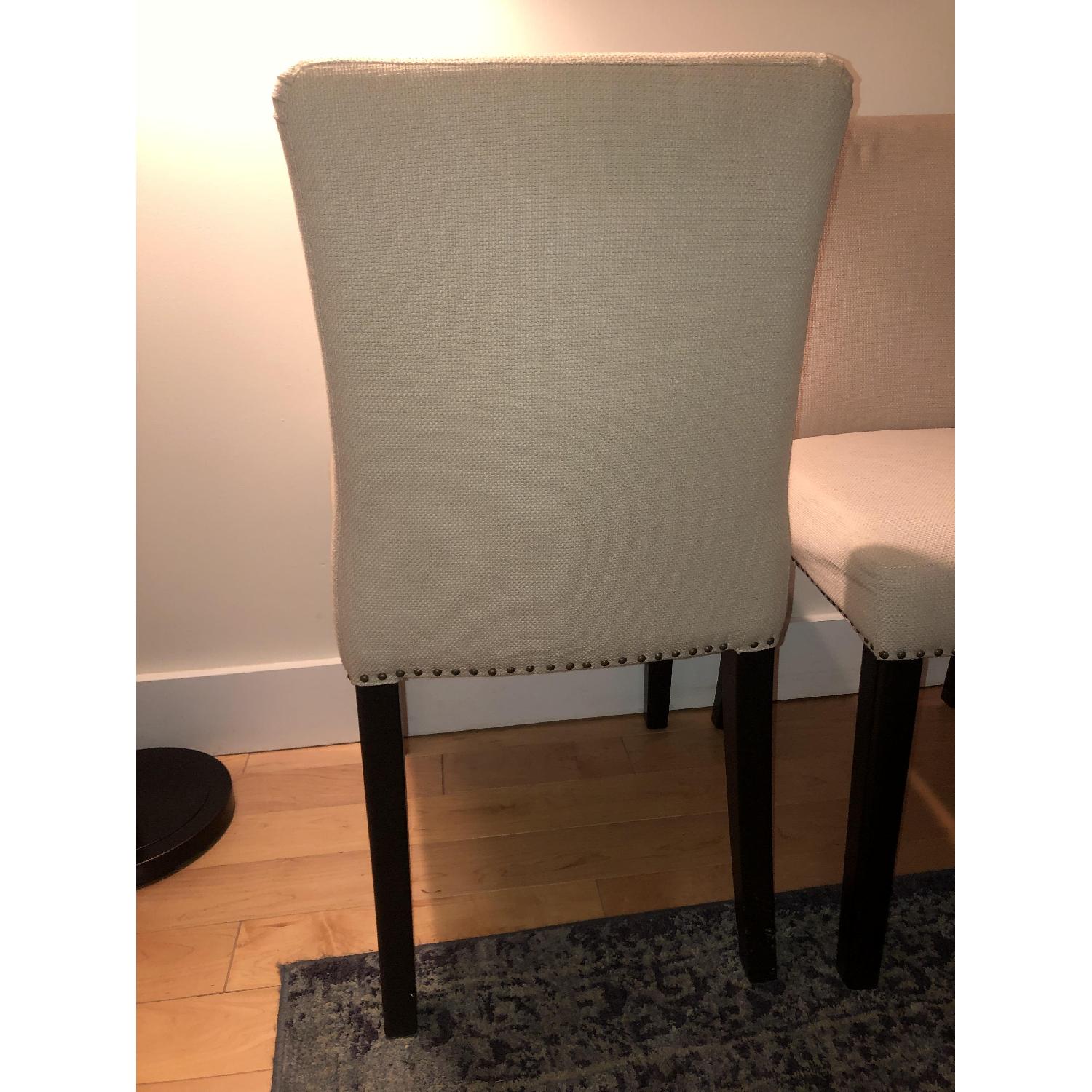 West Elm Nailhead Parsons Dining Chairs - image-5