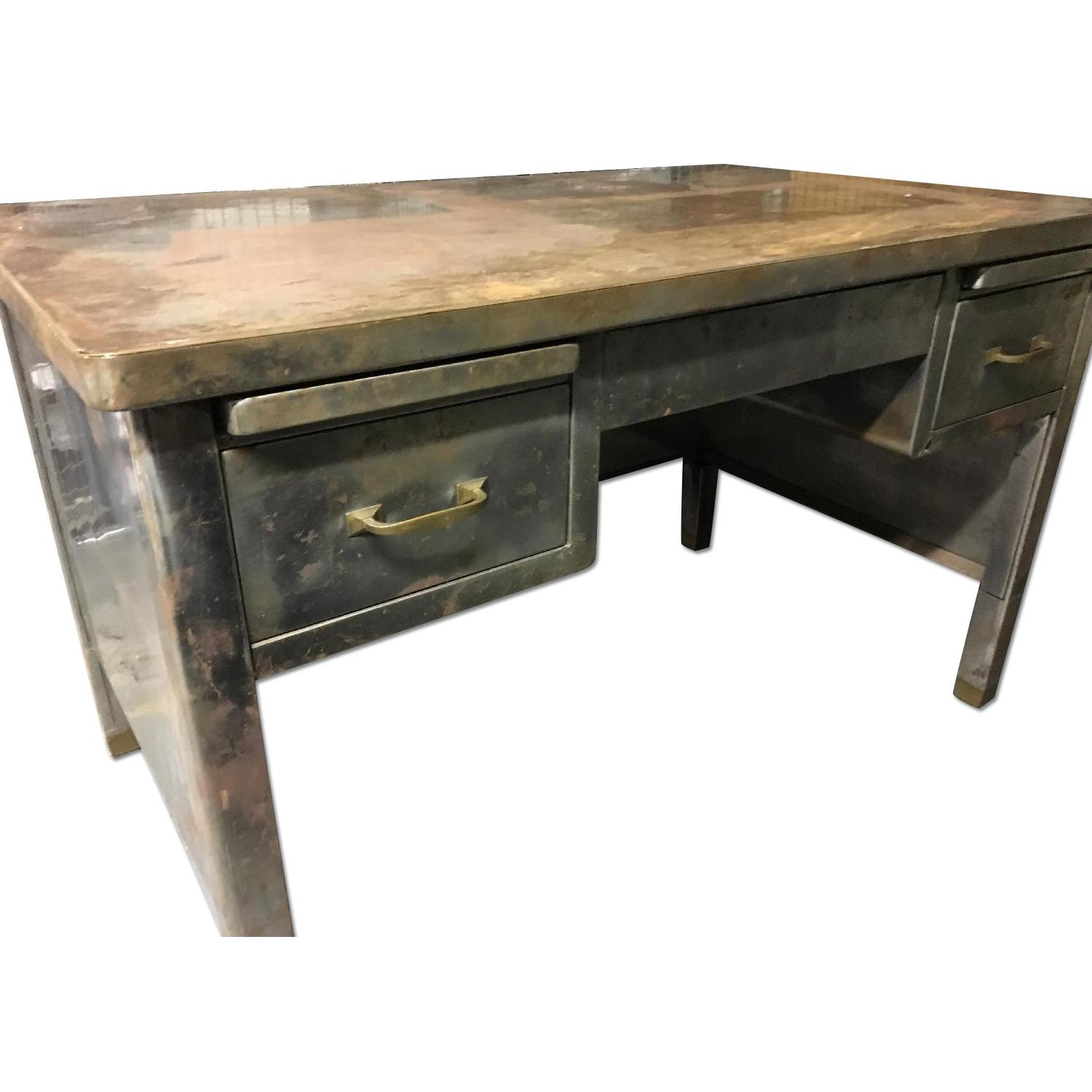Steel Teacher's Desk AptDeco