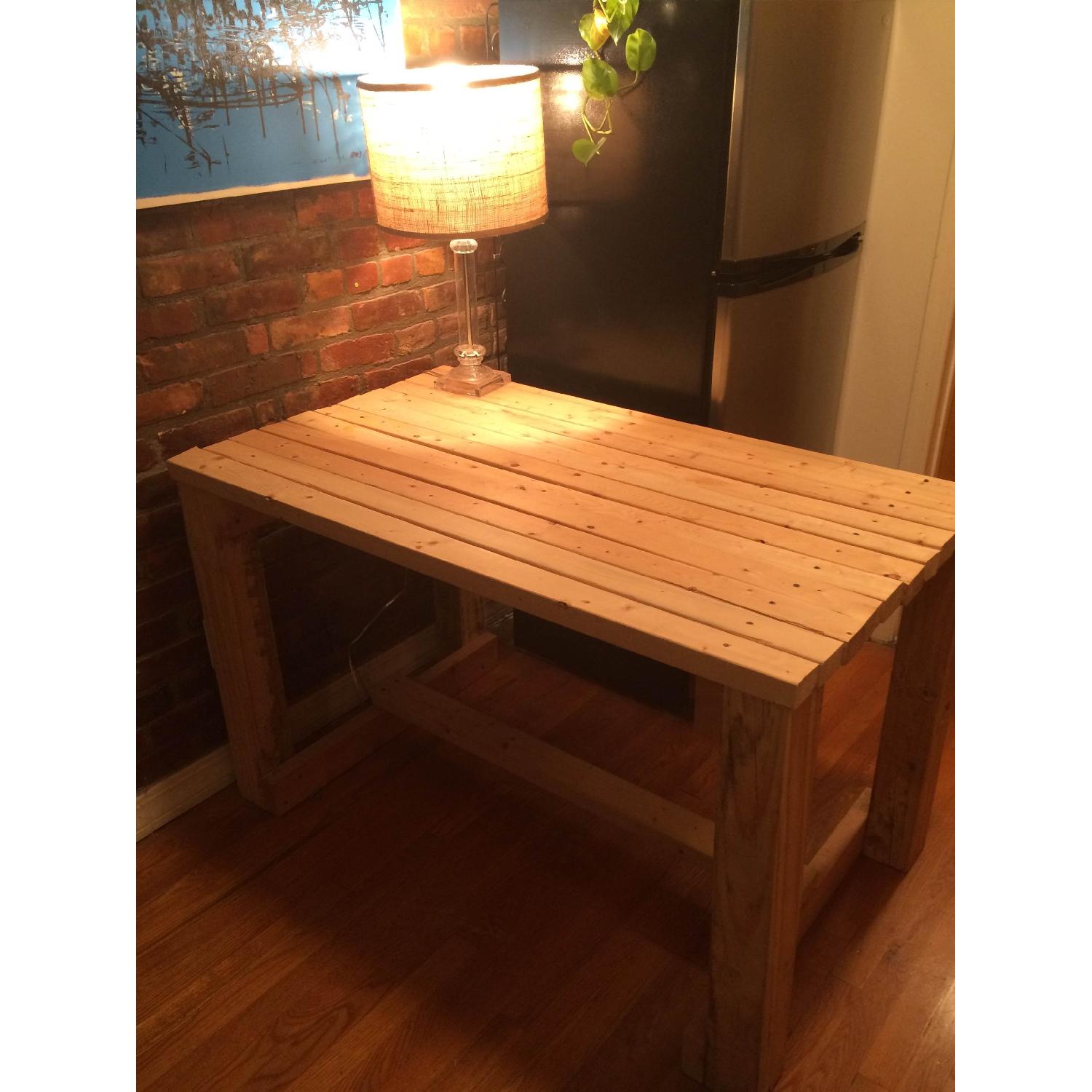 Ernie's Industrial Custom Wood Furniture Dining Table - image-1