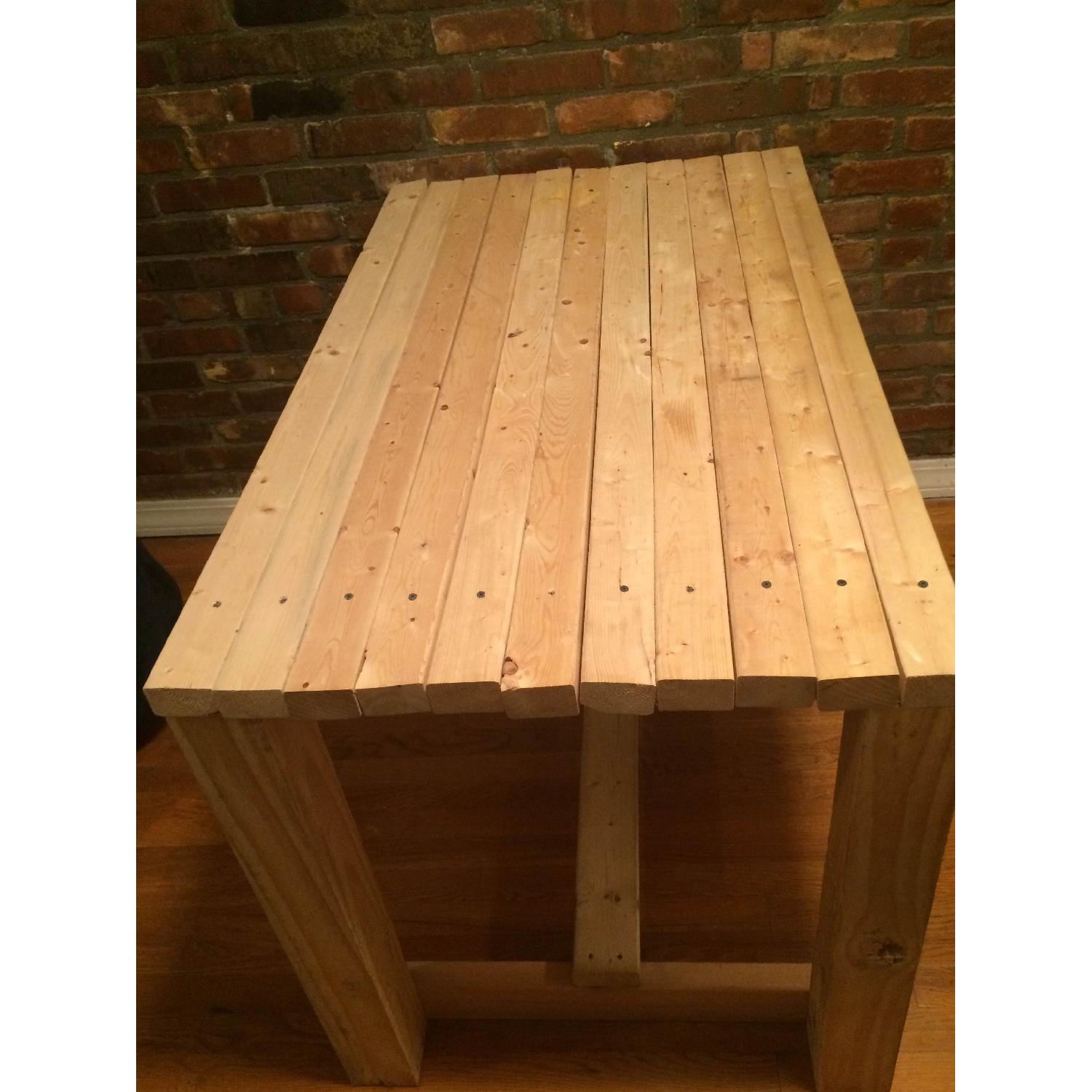 Ernie's Industrial Custom Wood Furniture Dining Table - image-2