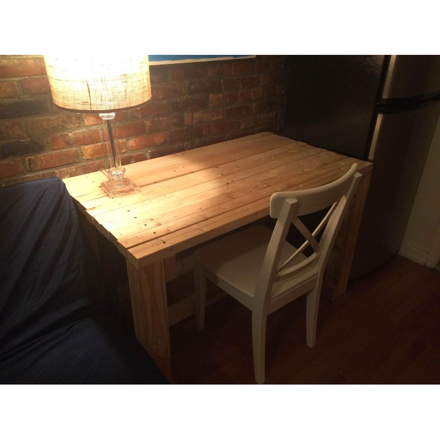 Ernie's Industrial Custom Wood Furniture Dining Table - image-3