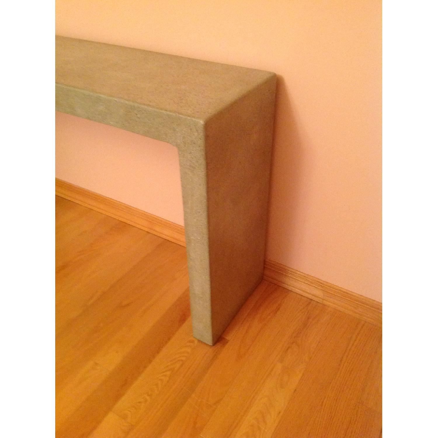 Crate & Barrel Mason Concrete Console Table - image-8