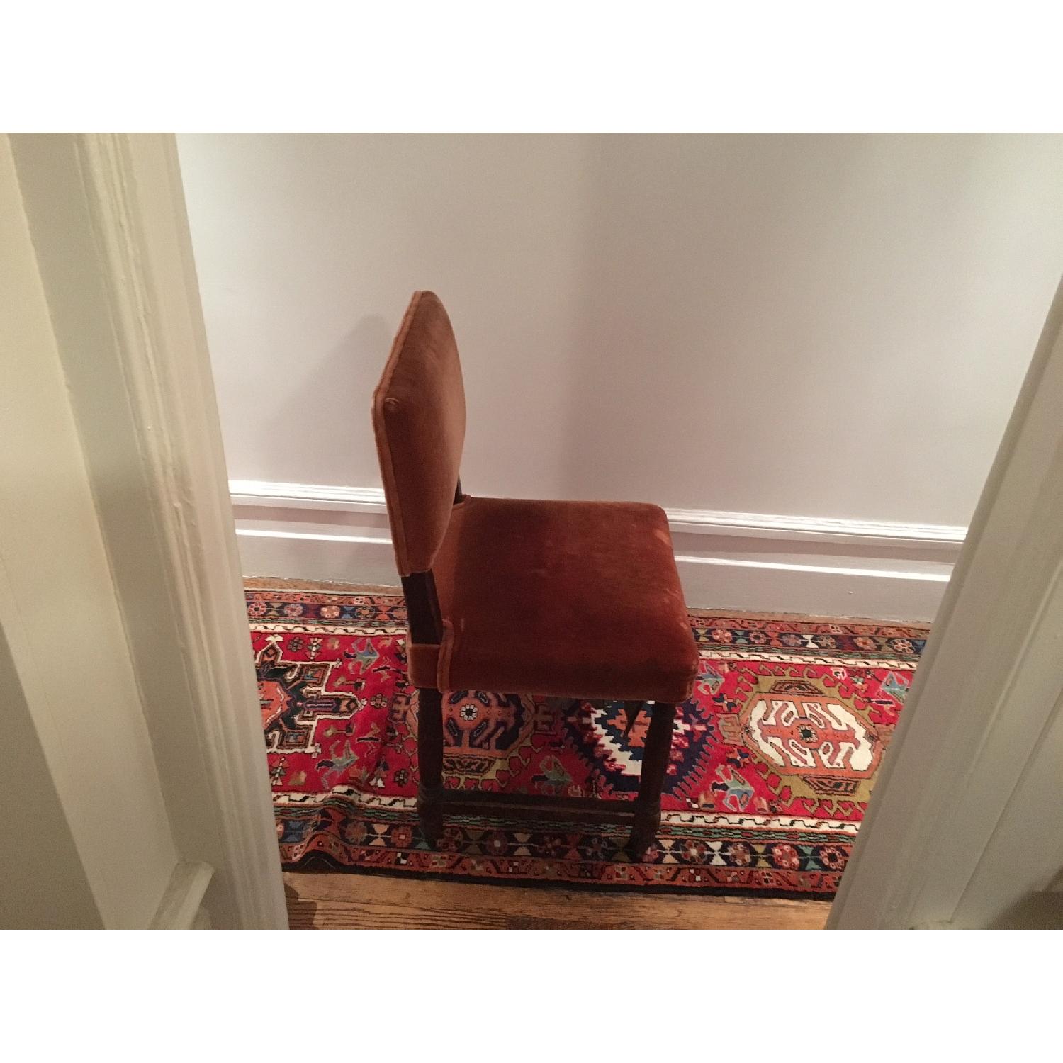 Burgandy Velvet Dining Chairs - image-2