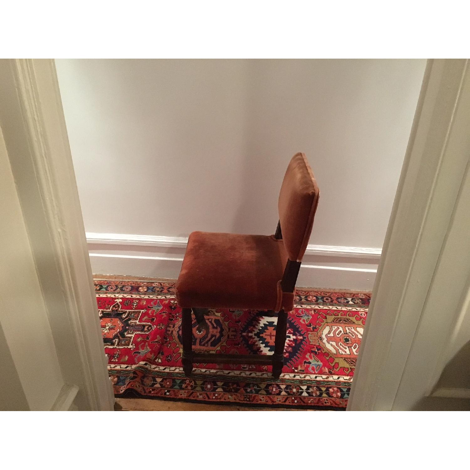 Burgandy Velvet Dining Chairs - image-3