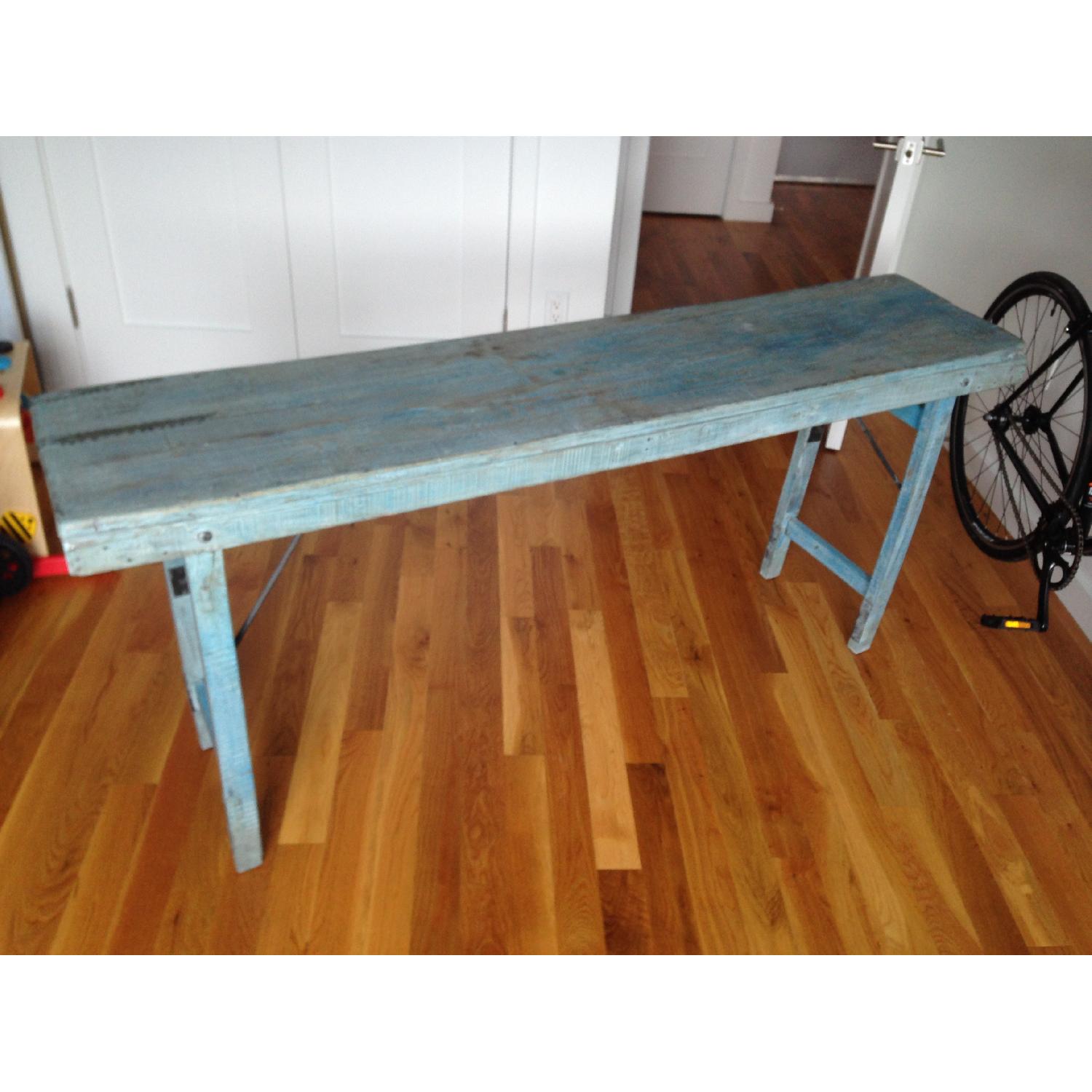 Arhaus Reclaimed Mango Wood Console Table - image-1