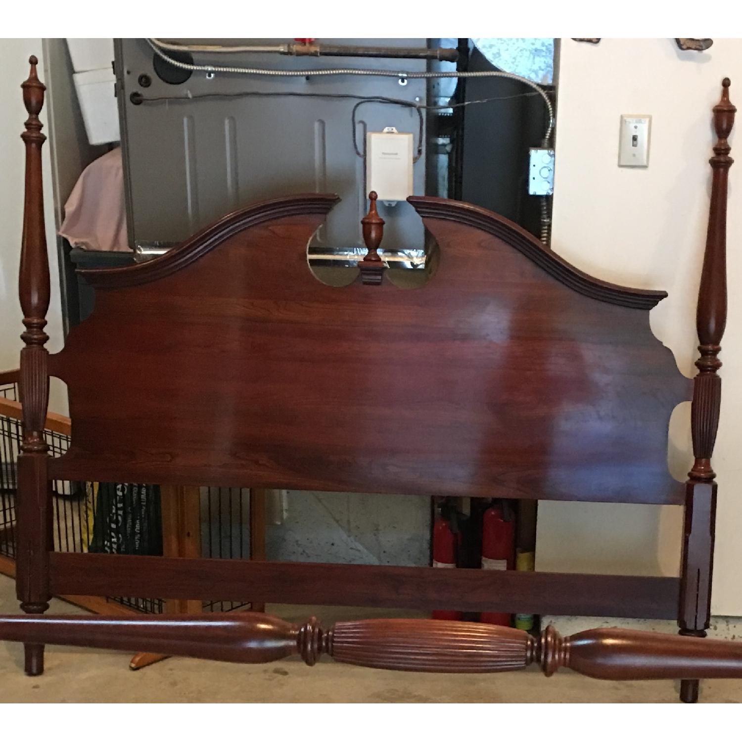 Knob Creek Solid Cherry Wood Bedroom Set - image-8