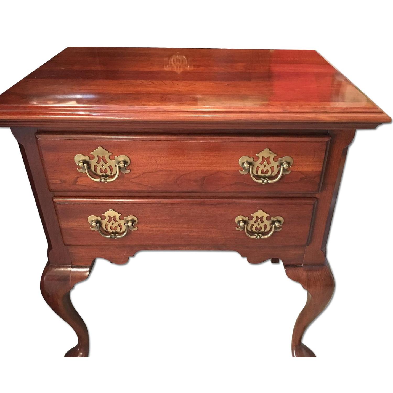 Knob Creek Solid Cherry Wood Bedroom Set - image-11