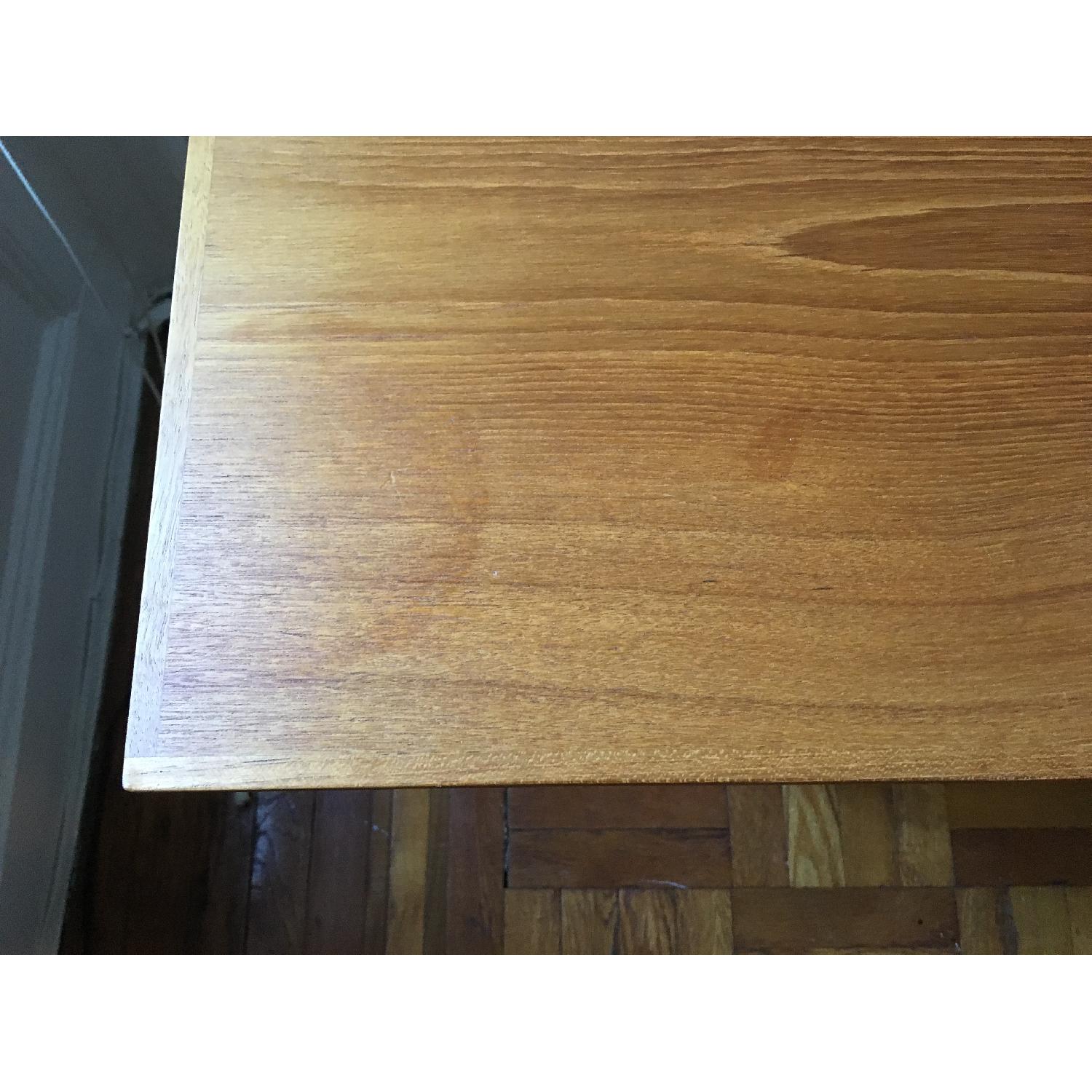 Mid Century Modern Drop Leaf Desk - image-3