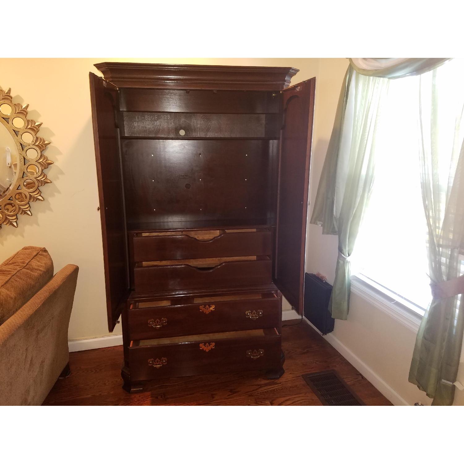 Ethan Allen Georgian Court Armoire - image-4