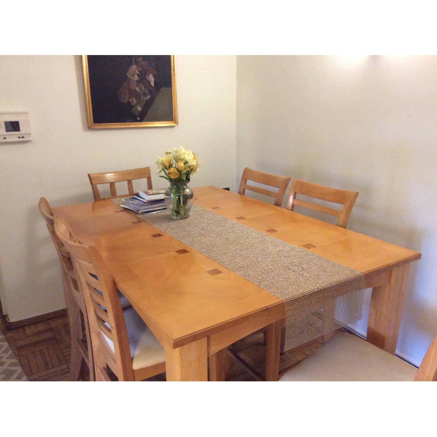 High Dining Table w/ 6 Chairs - image-2