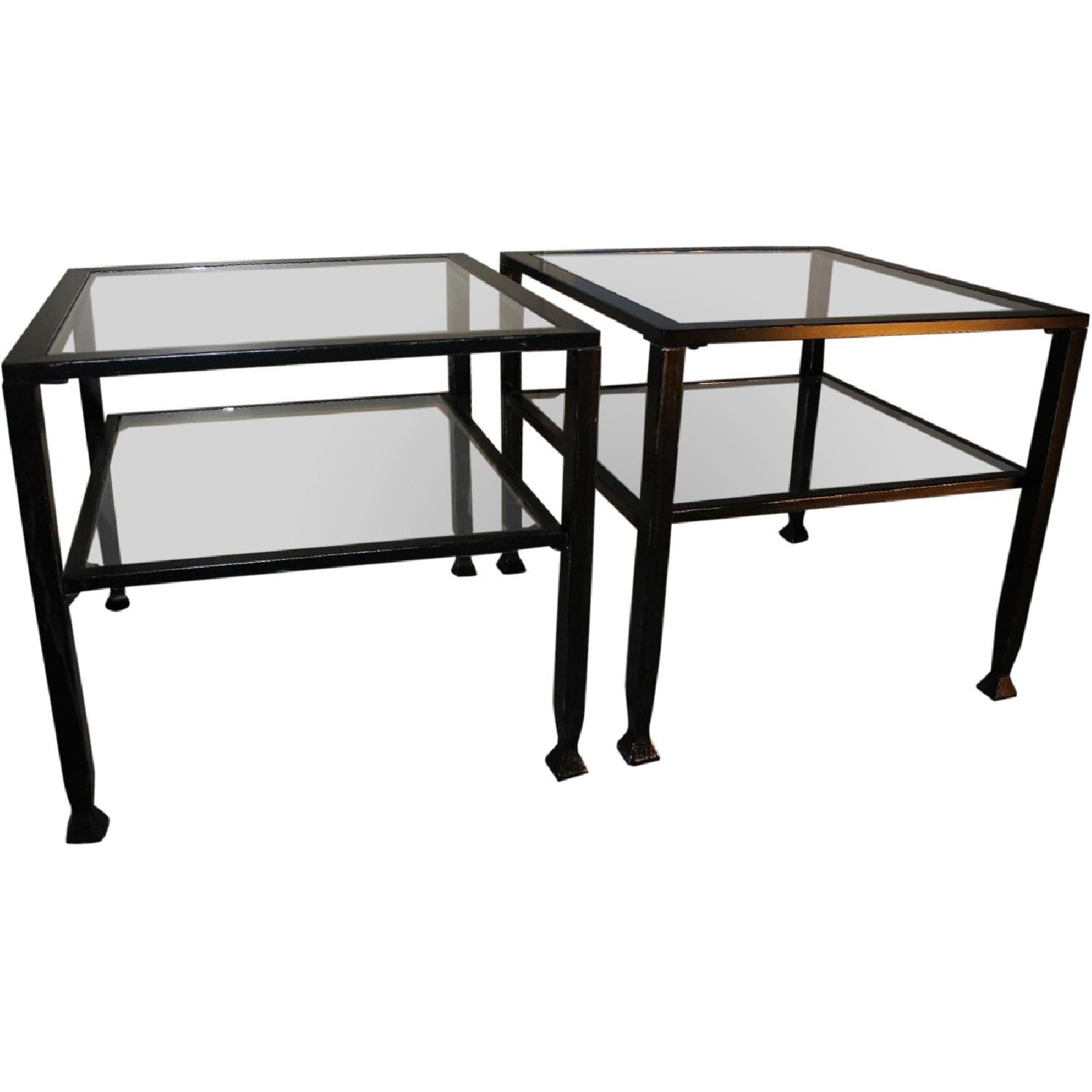 Metal & Glass Tables AptDeco