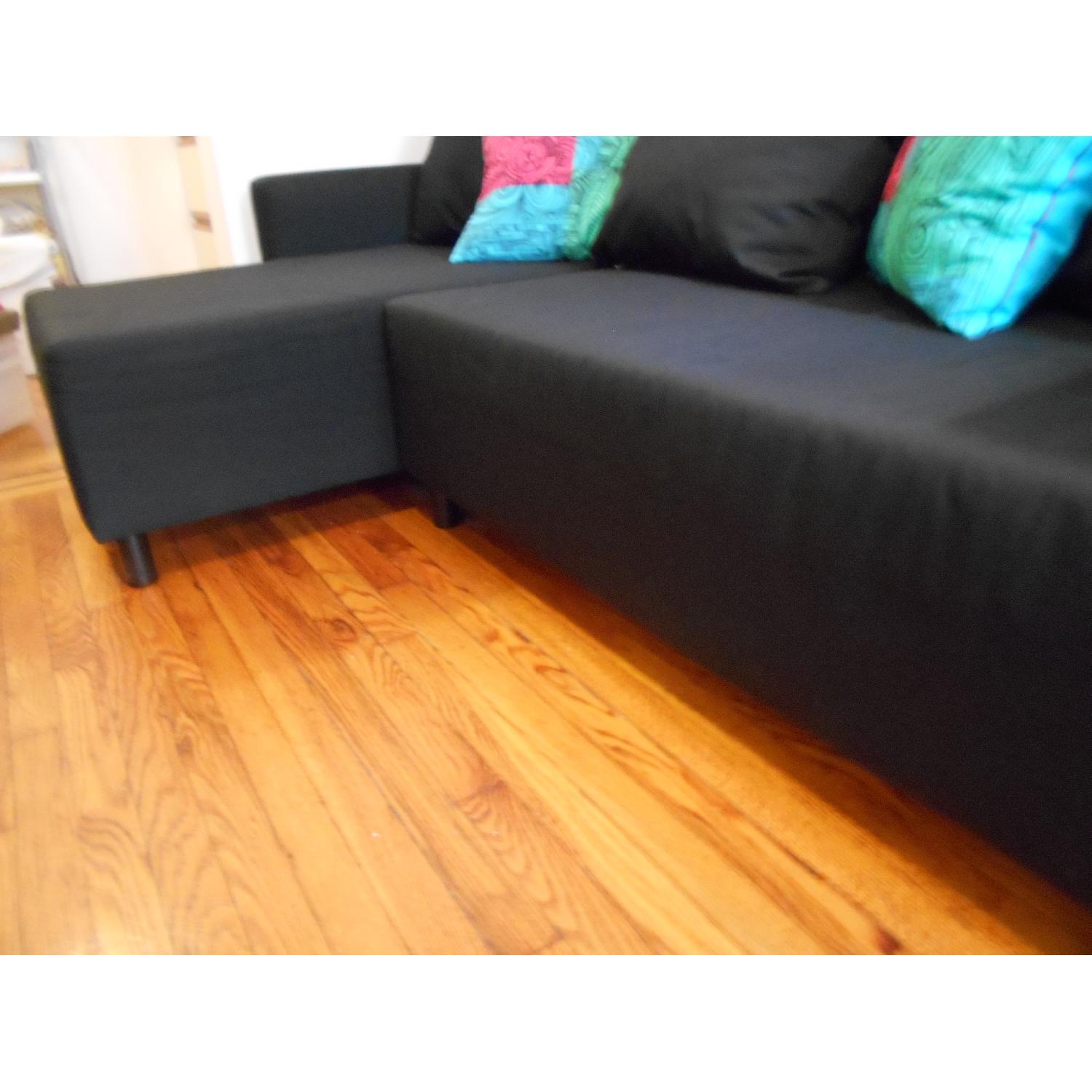 Ikea Lugnvik Sleeper Sectional Sofa - image-3