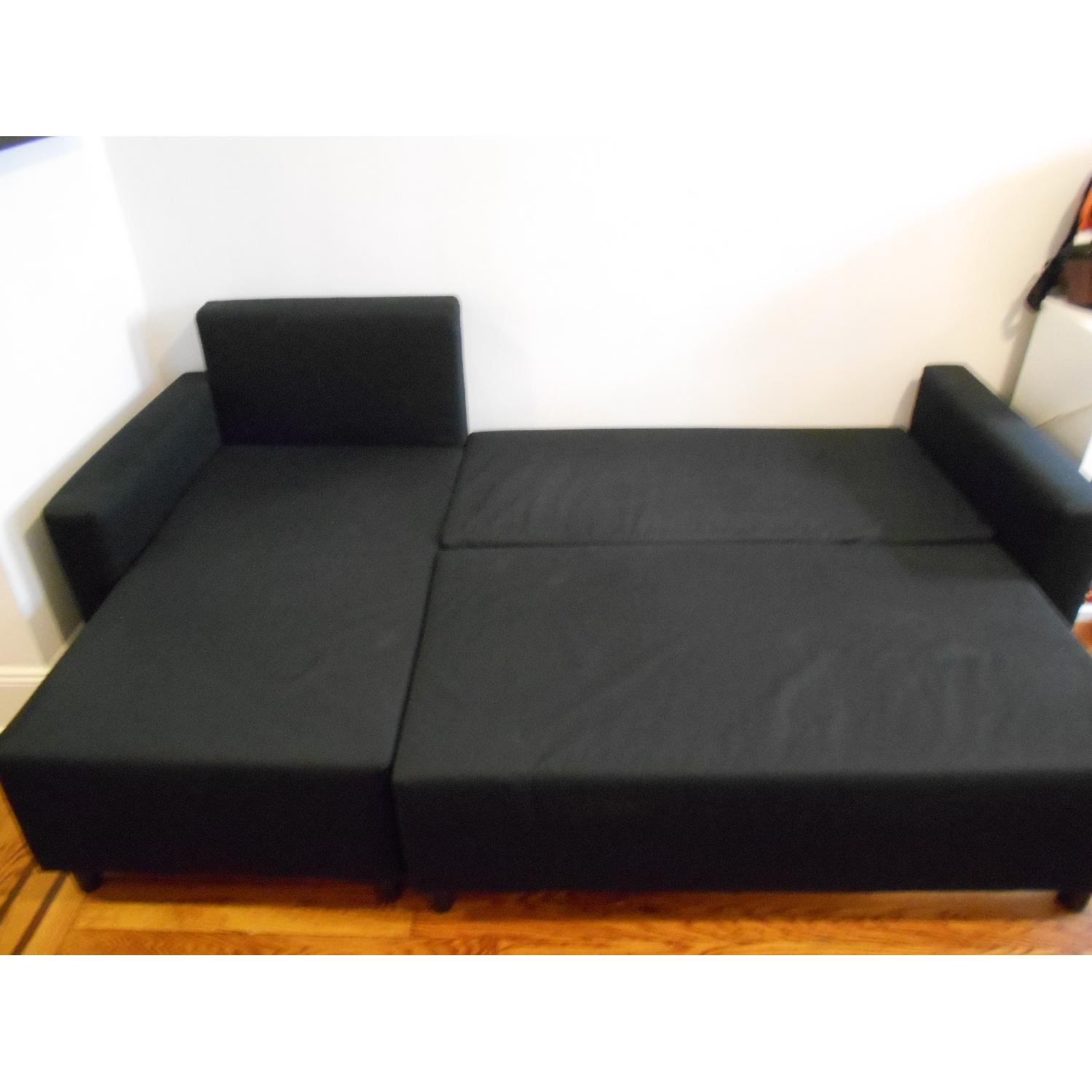Ikea Lugnvik Sleeper Sectional Sofa - image-6