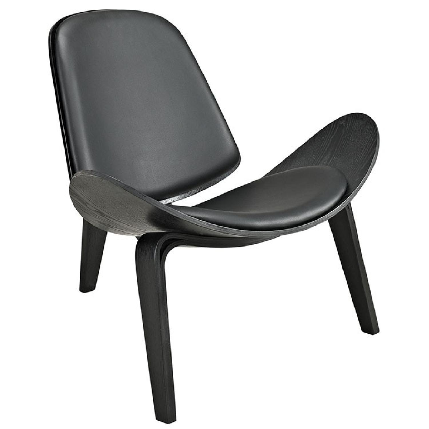 Black Lounge Chair - image-1