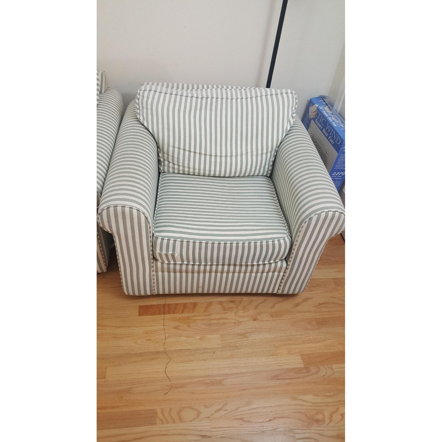 Bauhaus Sleeper Sofa + Armchair & Ottoman - image-3