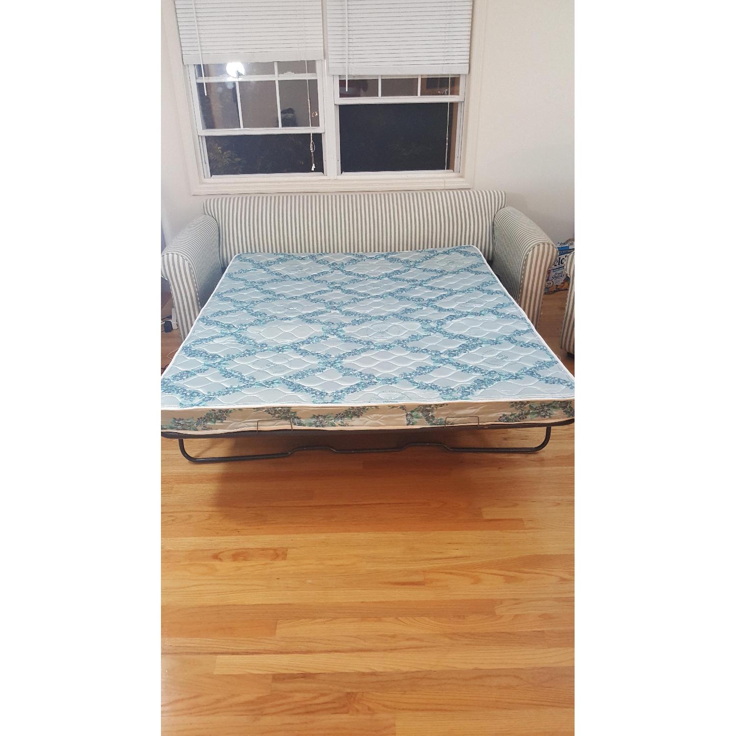 Bauhaus Sleeper Sofa + Armchair & Ottoman - image-4