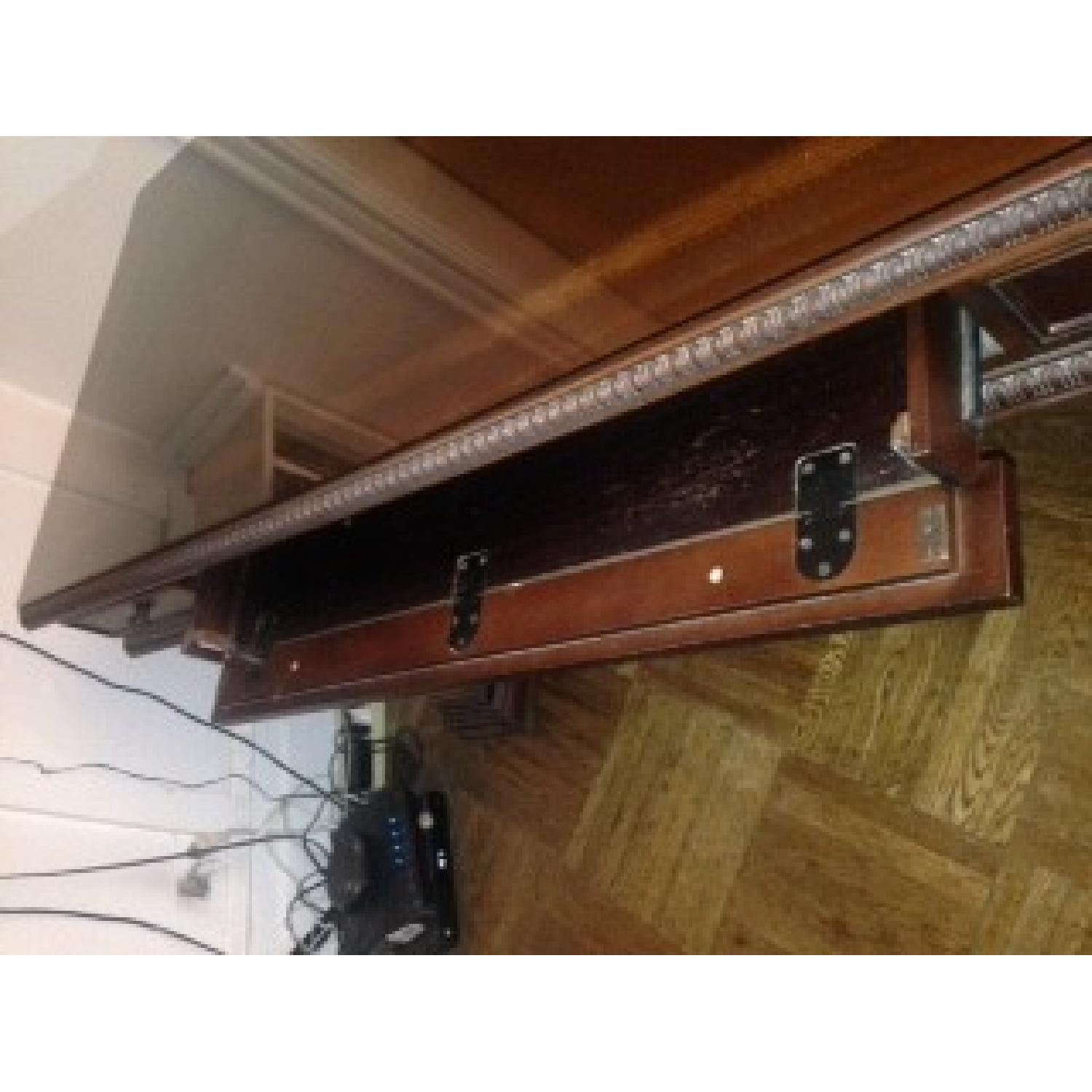 Bombay Company Richmond Desk w/ Glass Top - image-5