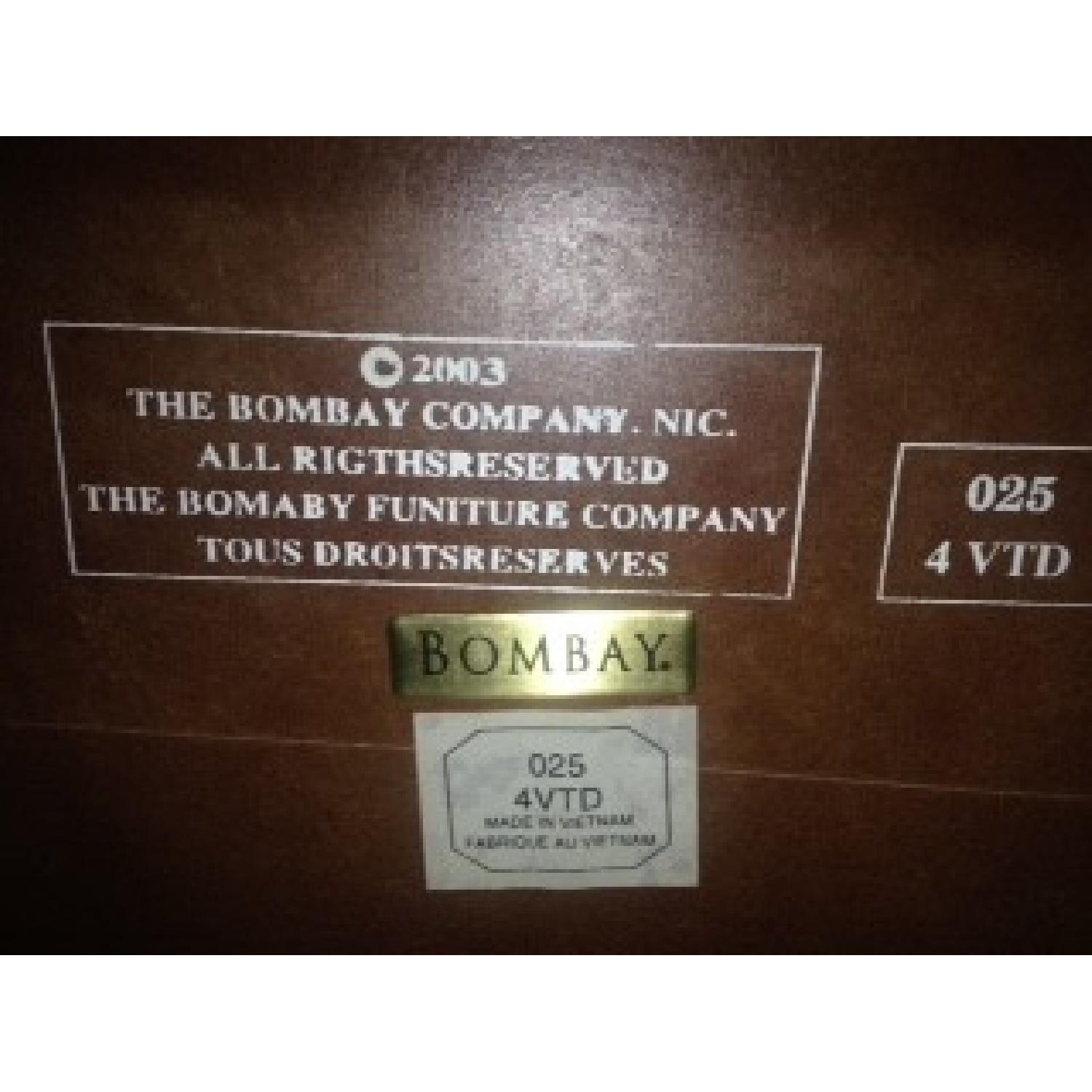 Bombay Company Richmond Desk w/ Glass Top - image-8