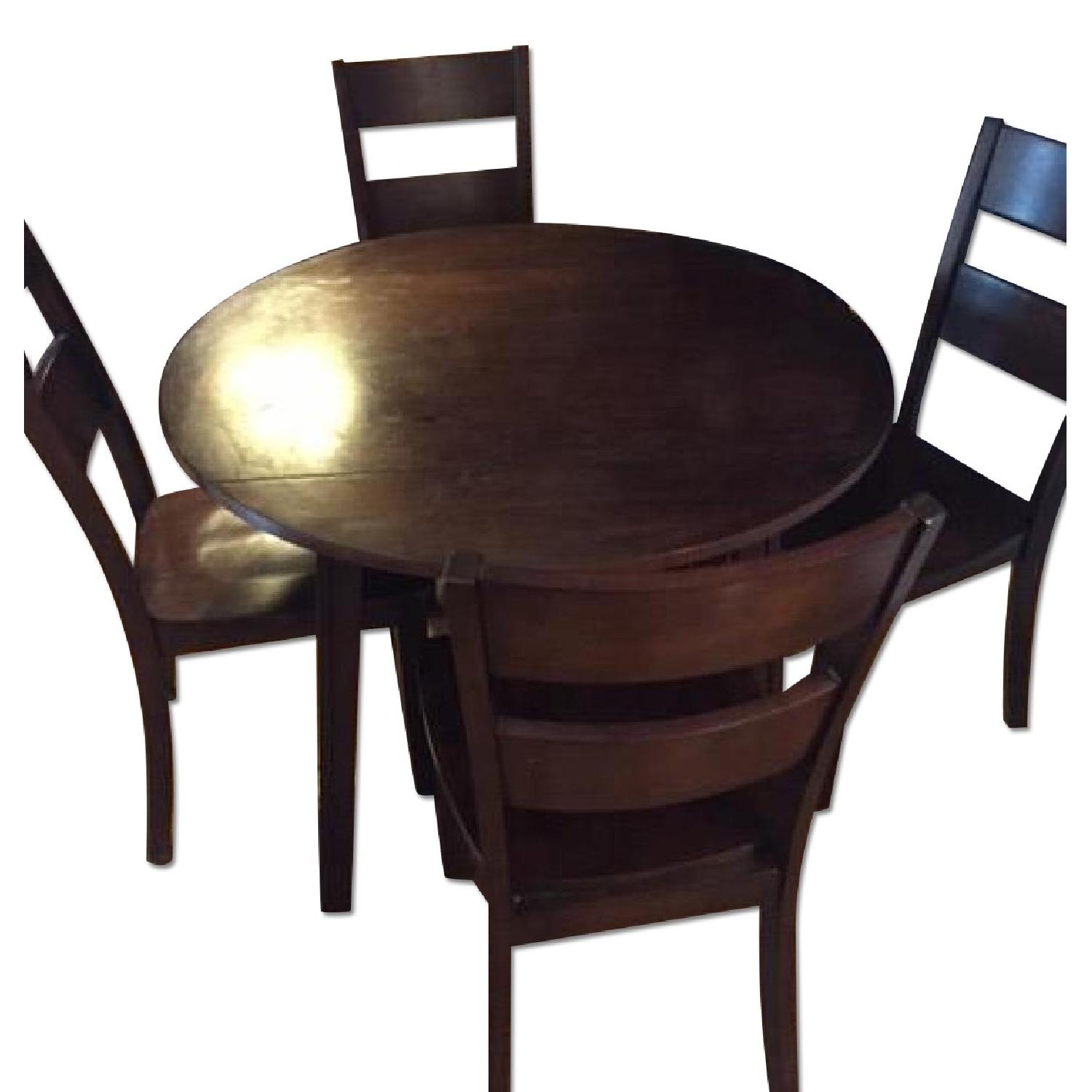 Bob's Blake Drop Leaf 5 Piece Dining Room Set - AptDeco