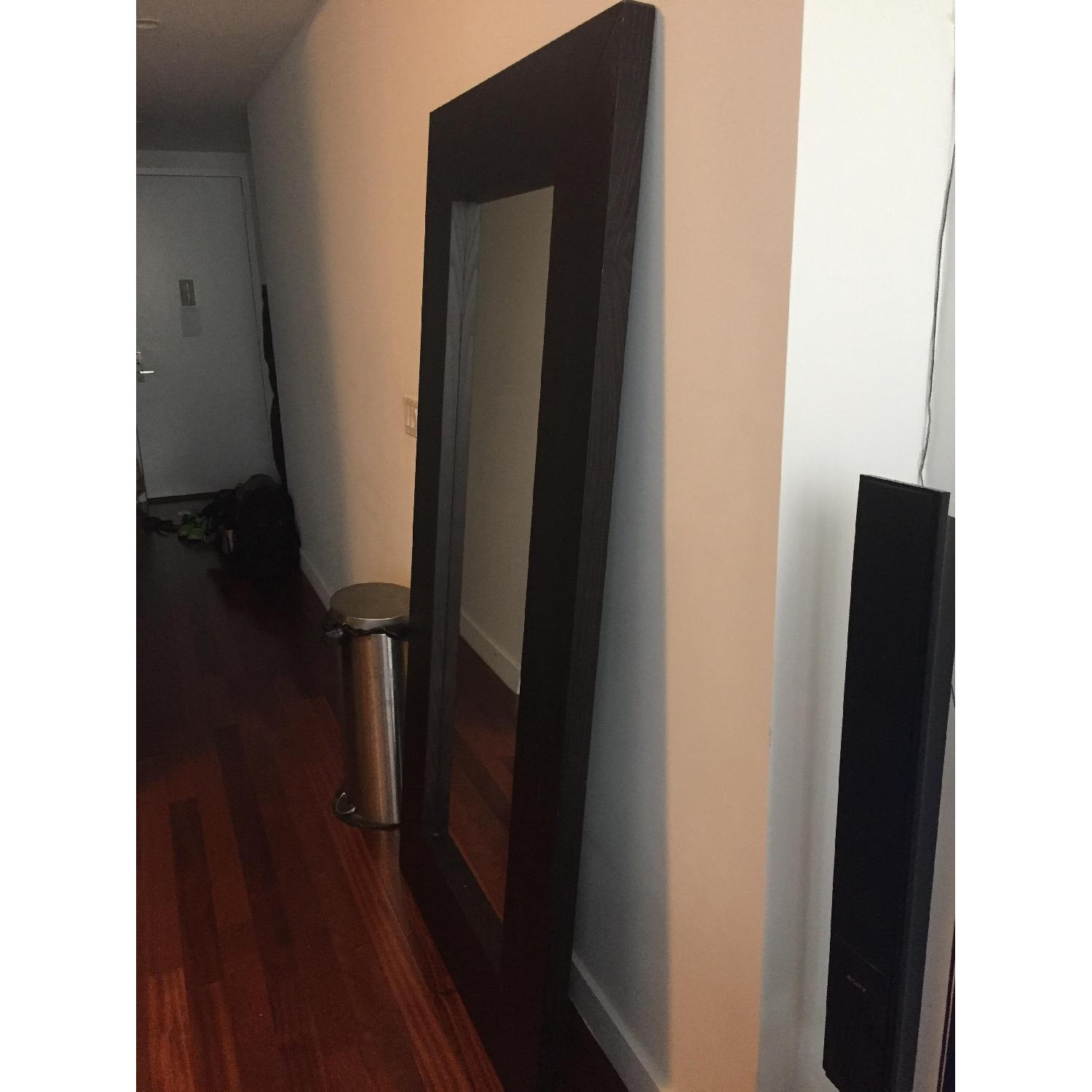 Ikea Dark Brown Large Floor Mirror - image-2