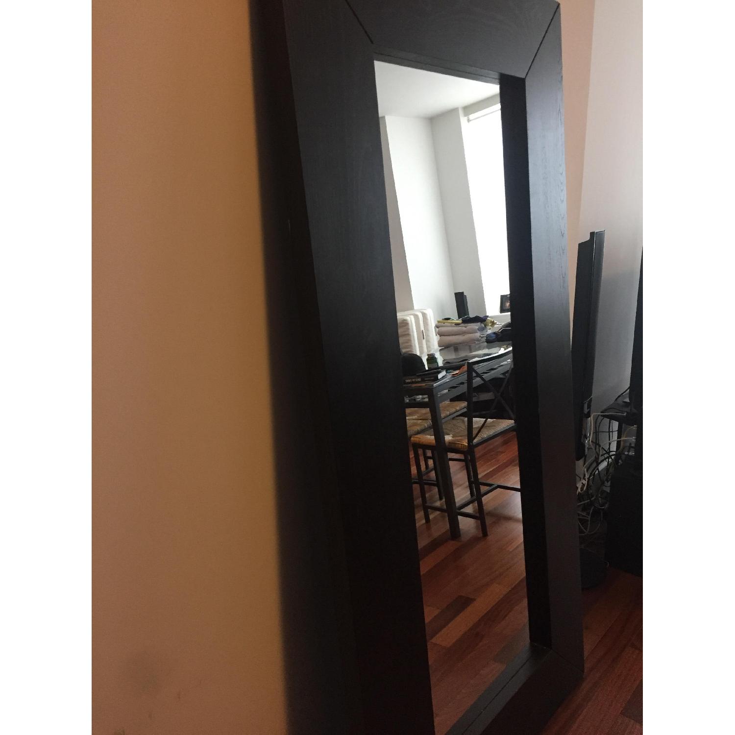Ikea Dark Brown Large Floor Mirror - image-3