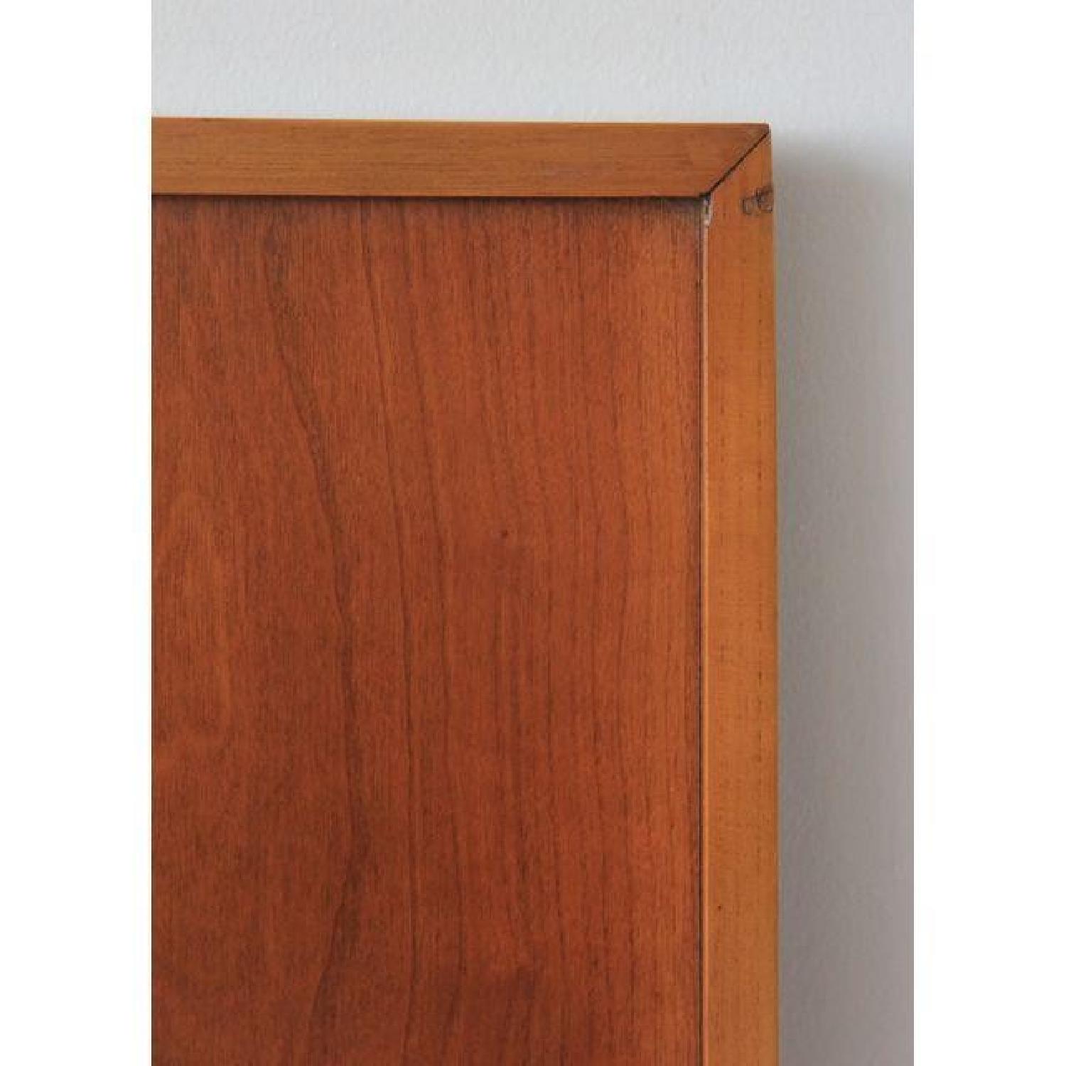 Vintage Mid Century Striped Full /Queen Headboard - image-2