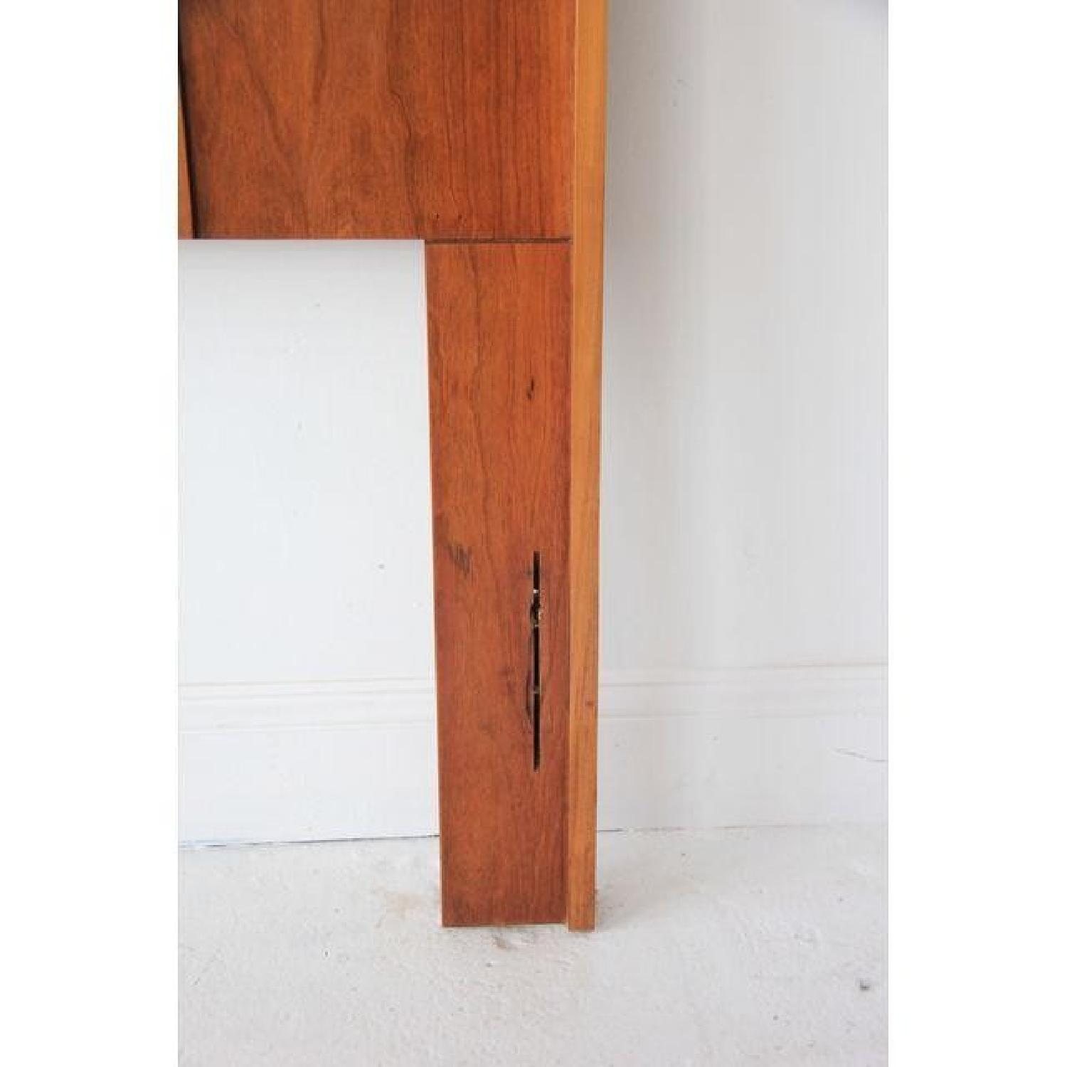 Vintage Mid Century Striped Full /Queen Headboard - image-3