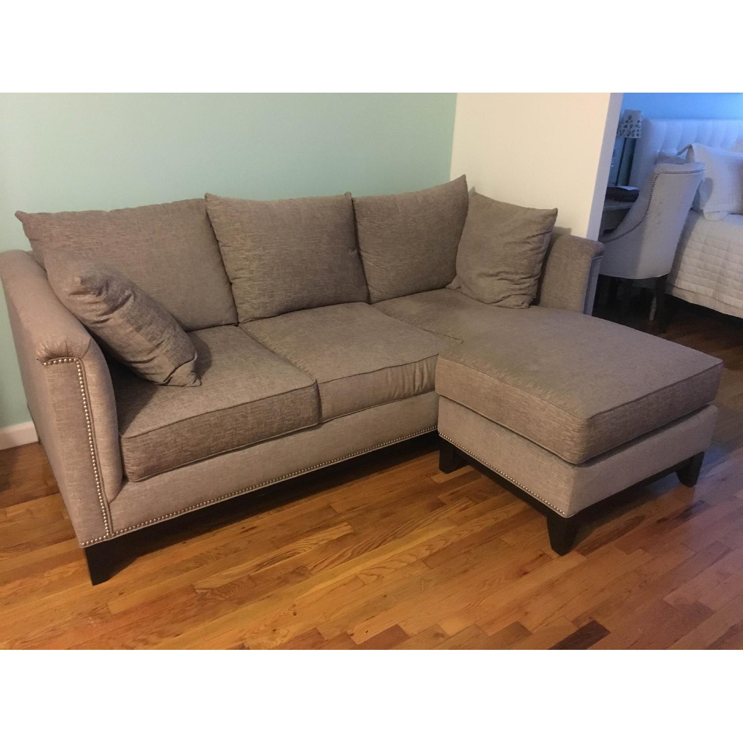 Harrington Galleries Studded Sectional Sofa - image-1