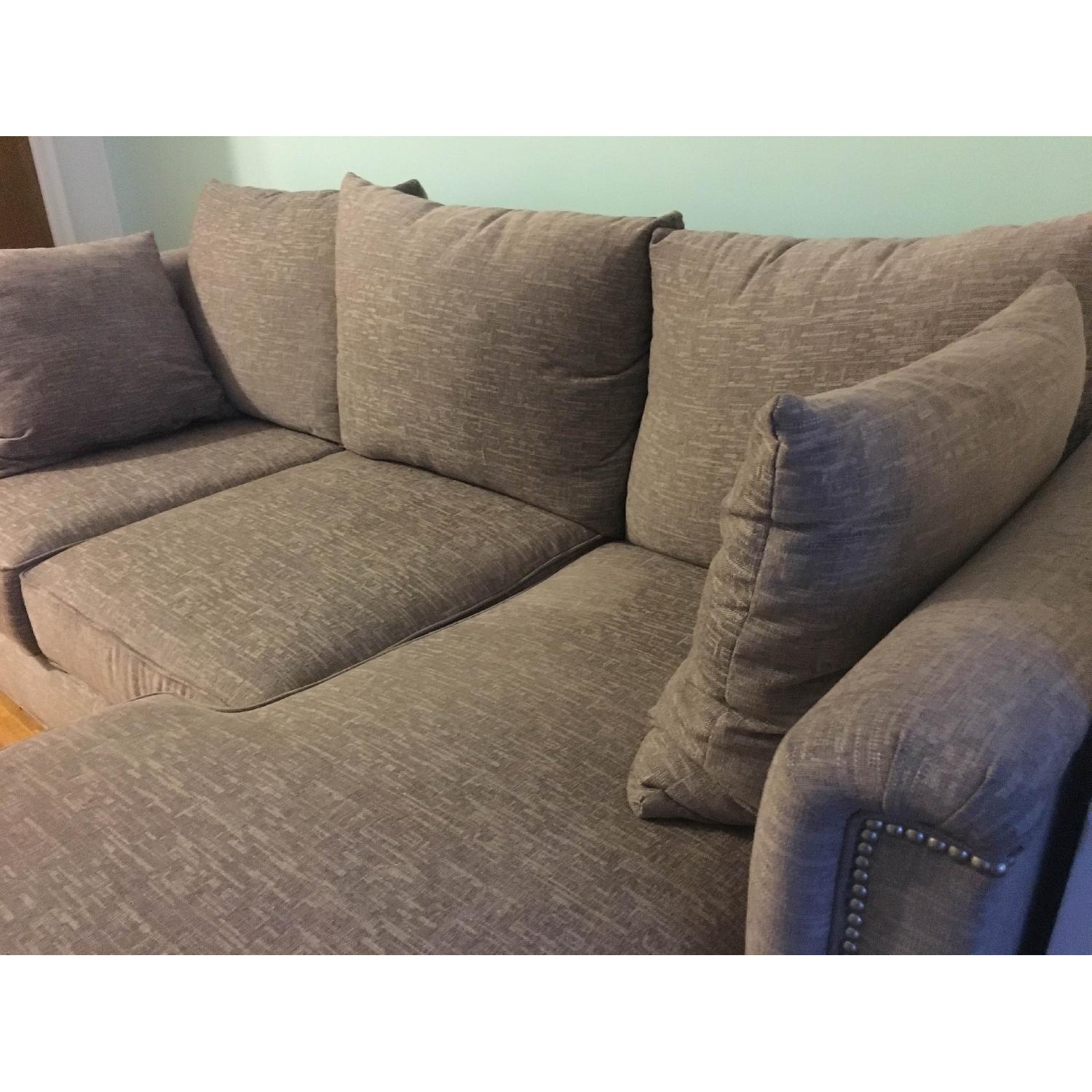 Harrington Galleries Studded Sectional Sofa - image-2