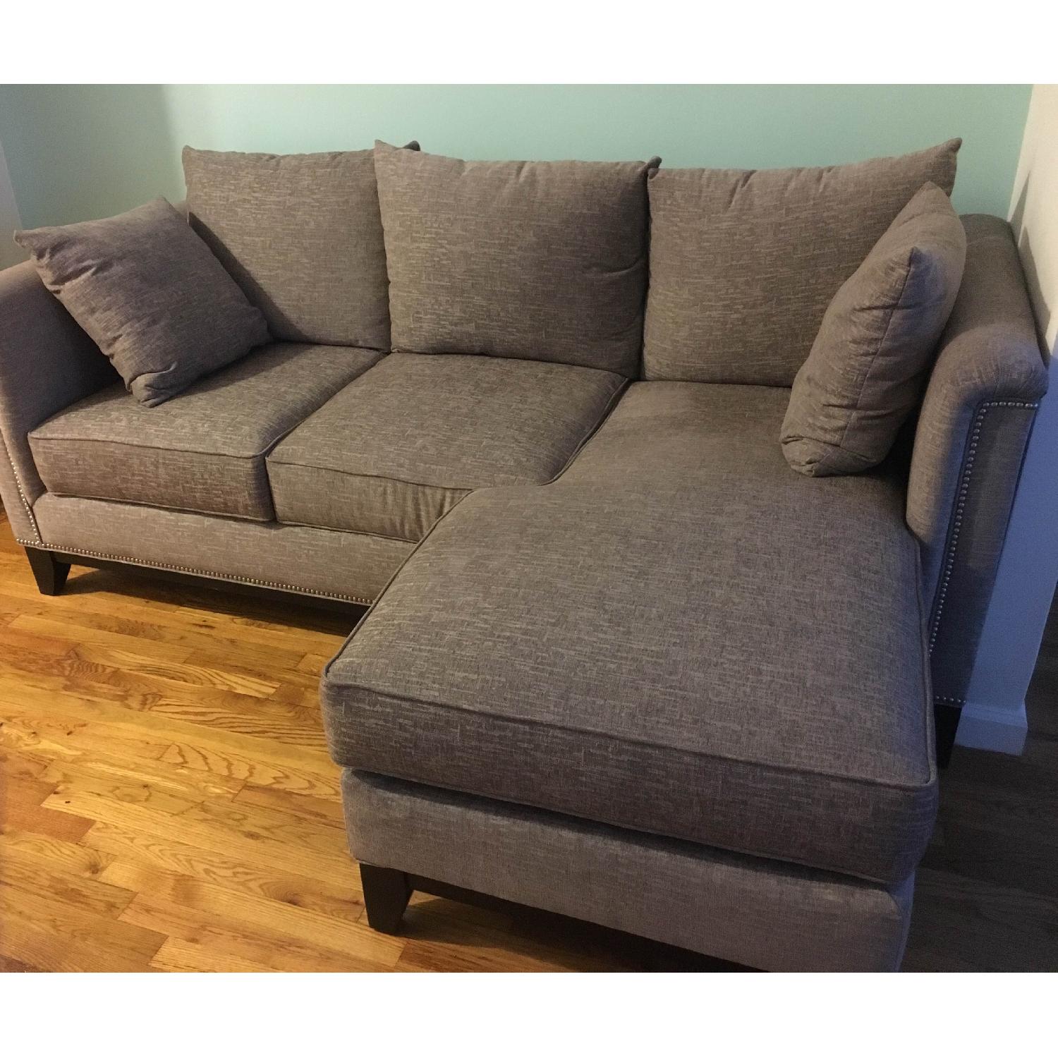 Harrington Galleries Studded Sectional Sofa - image-3